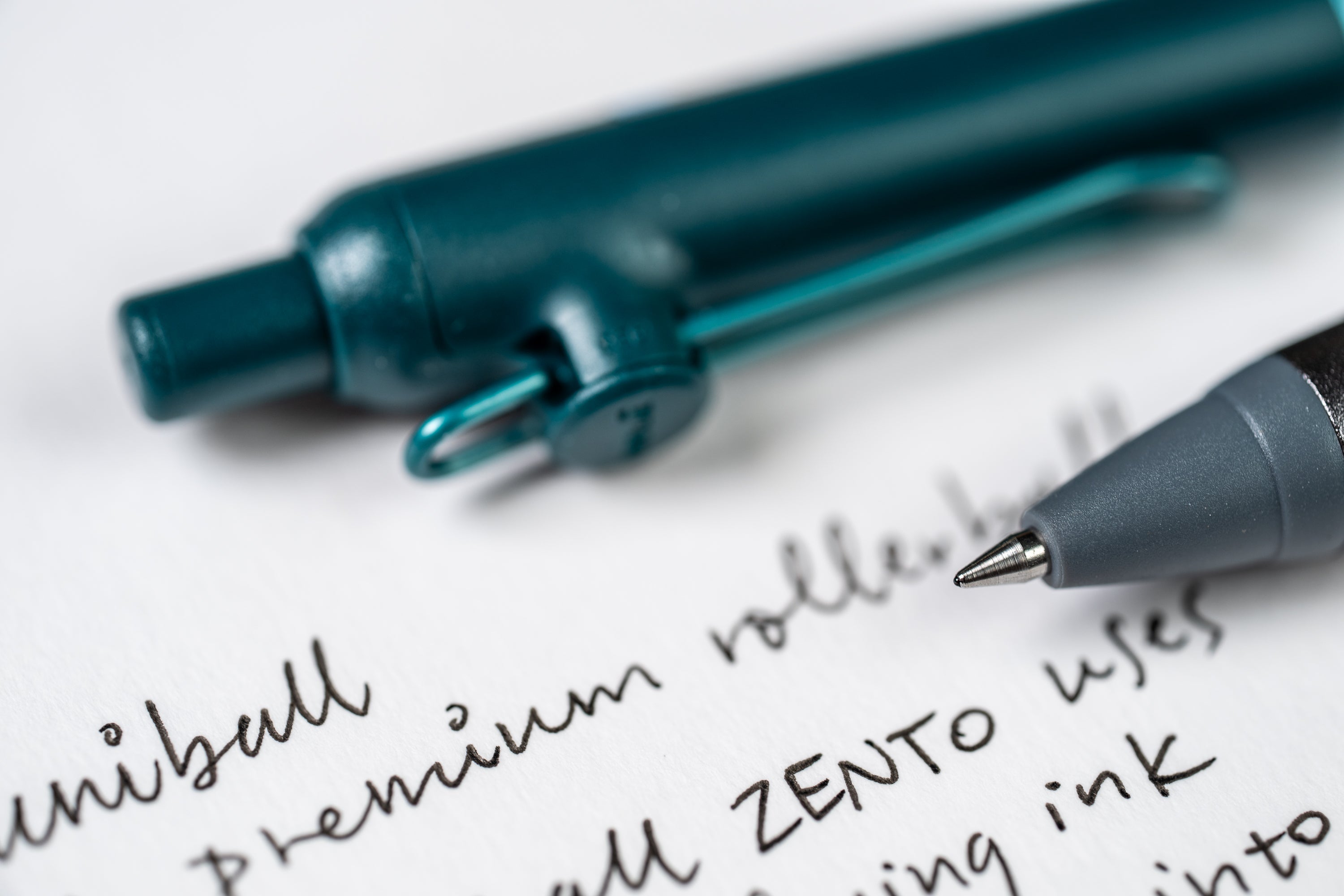 Zento Flow Rollerball Pen, Jade