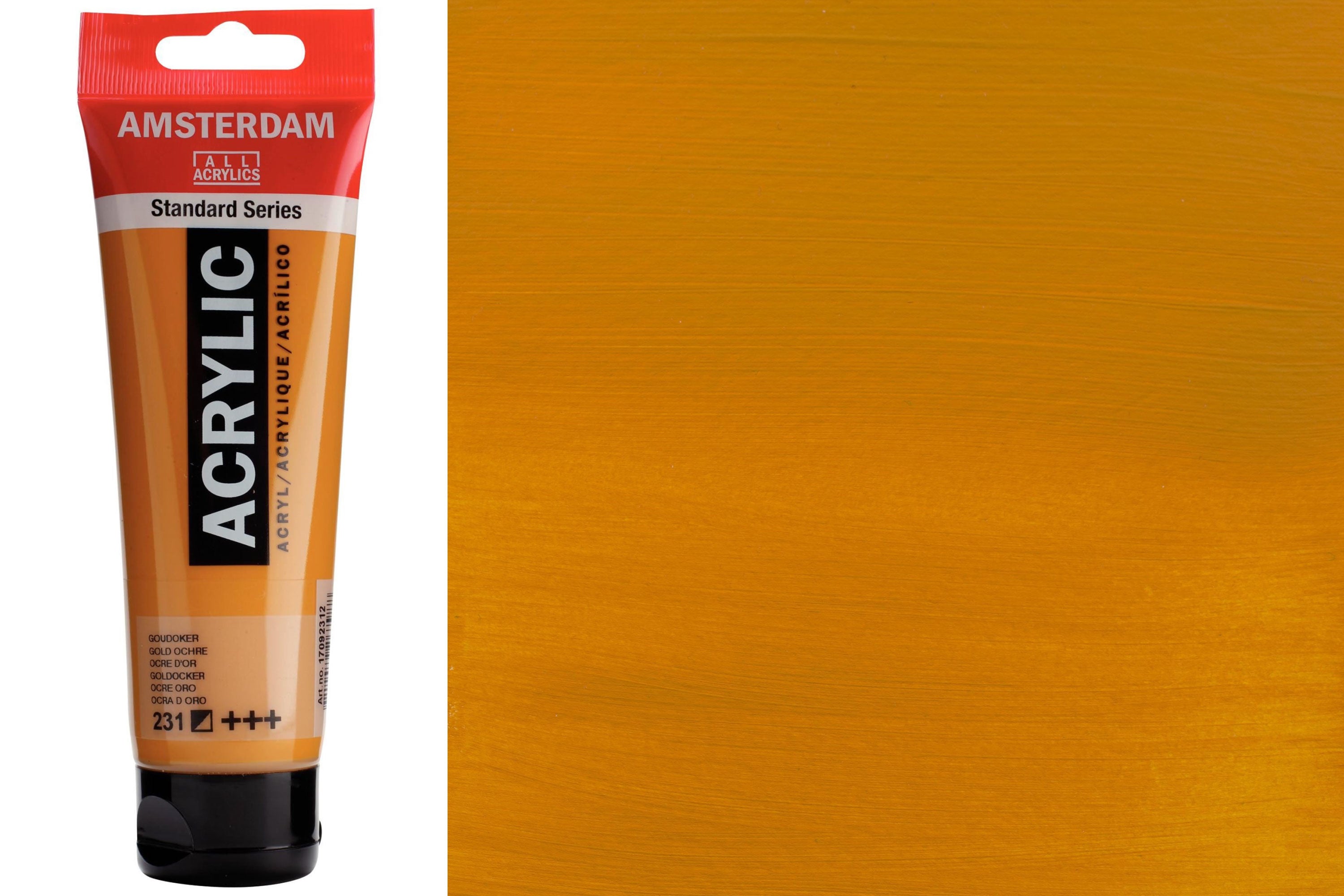 Amsterdam Standard Acrylic Colors, 120 mL, Gold Ochre