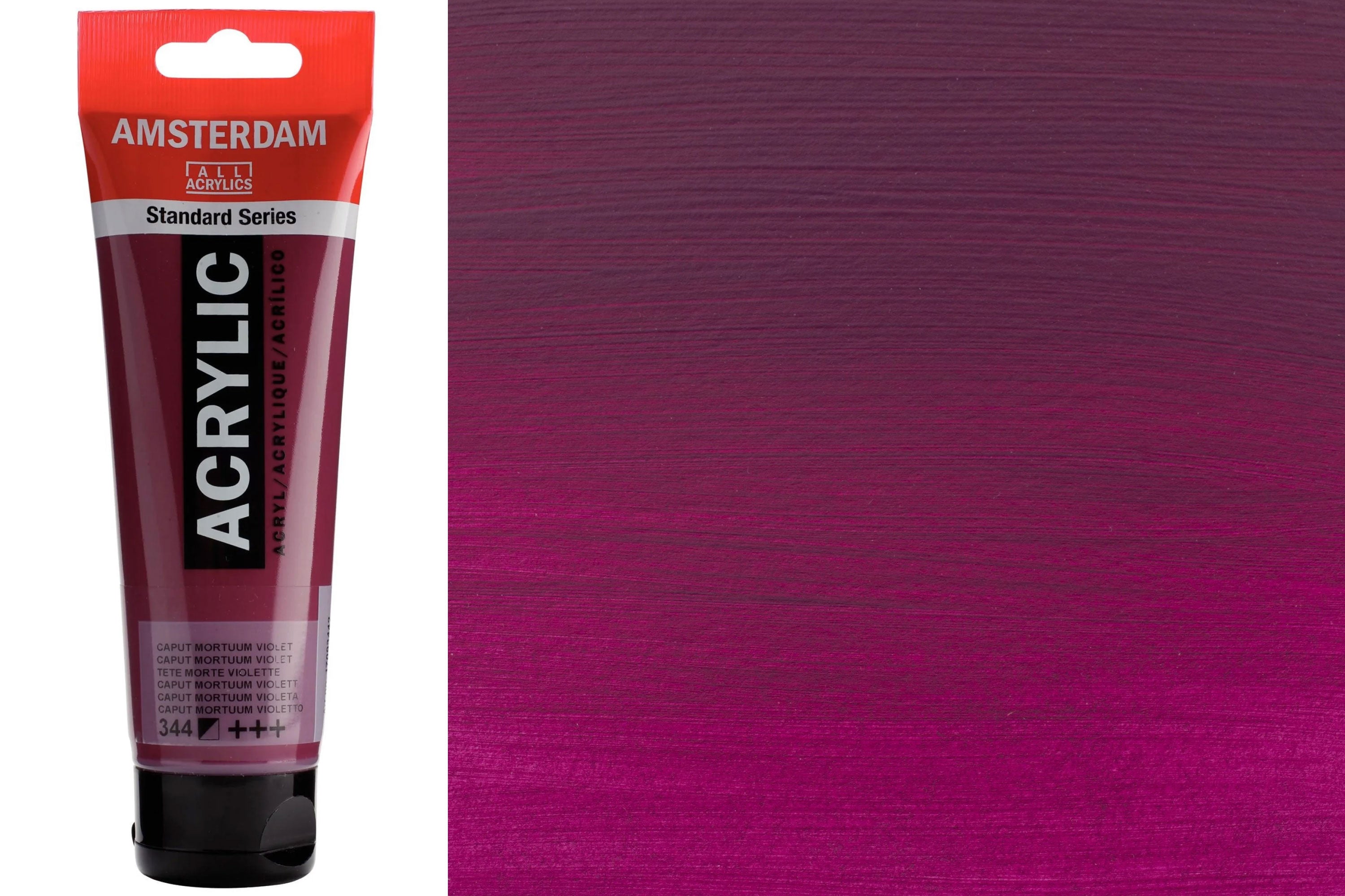 Amsterdam Standard Acrylic Colors, 120 mL, Caput Mortuum Violet