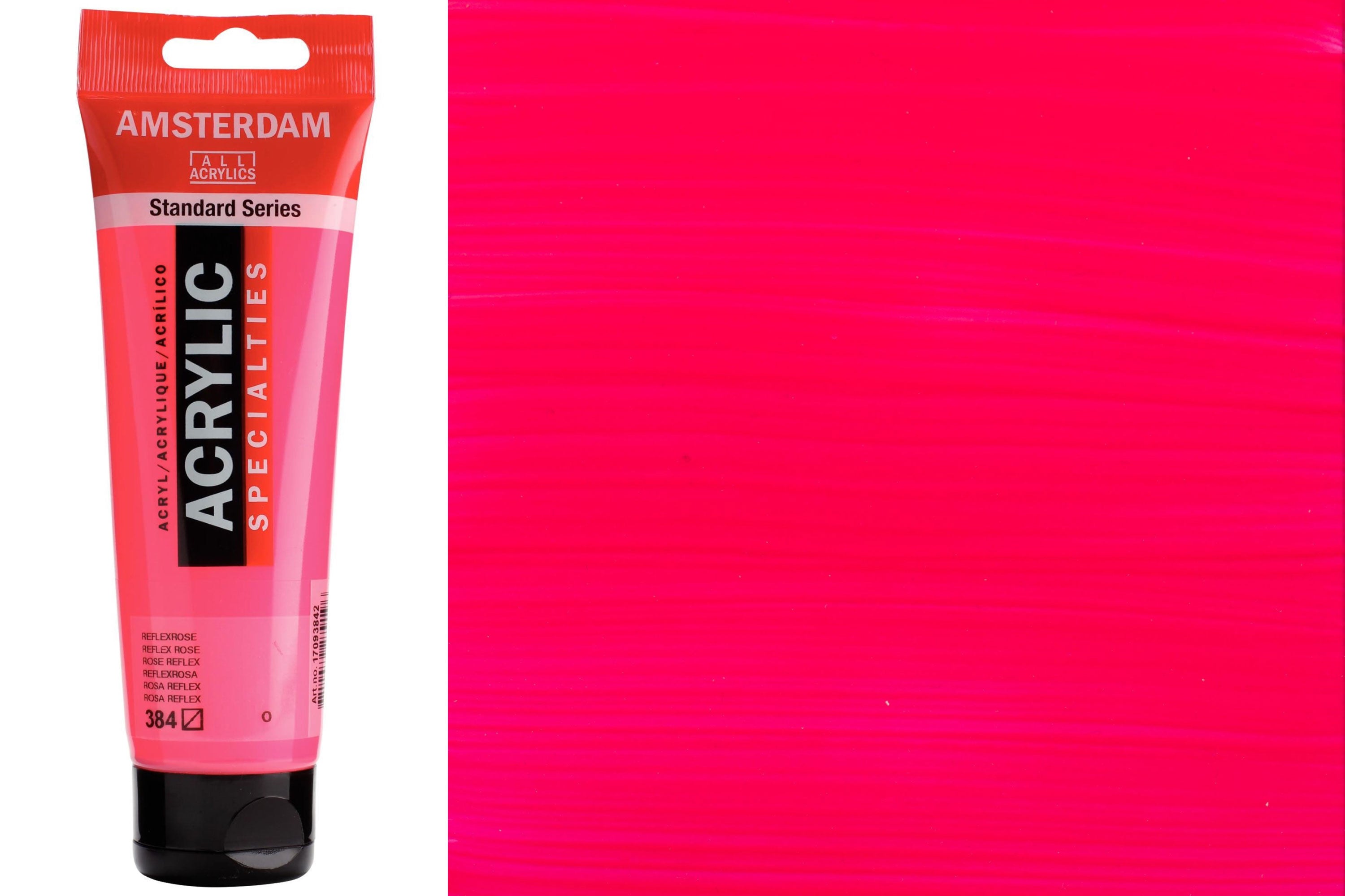 Amsterdam Standard Acrylic Colors, 120 mL, Reflex Rose