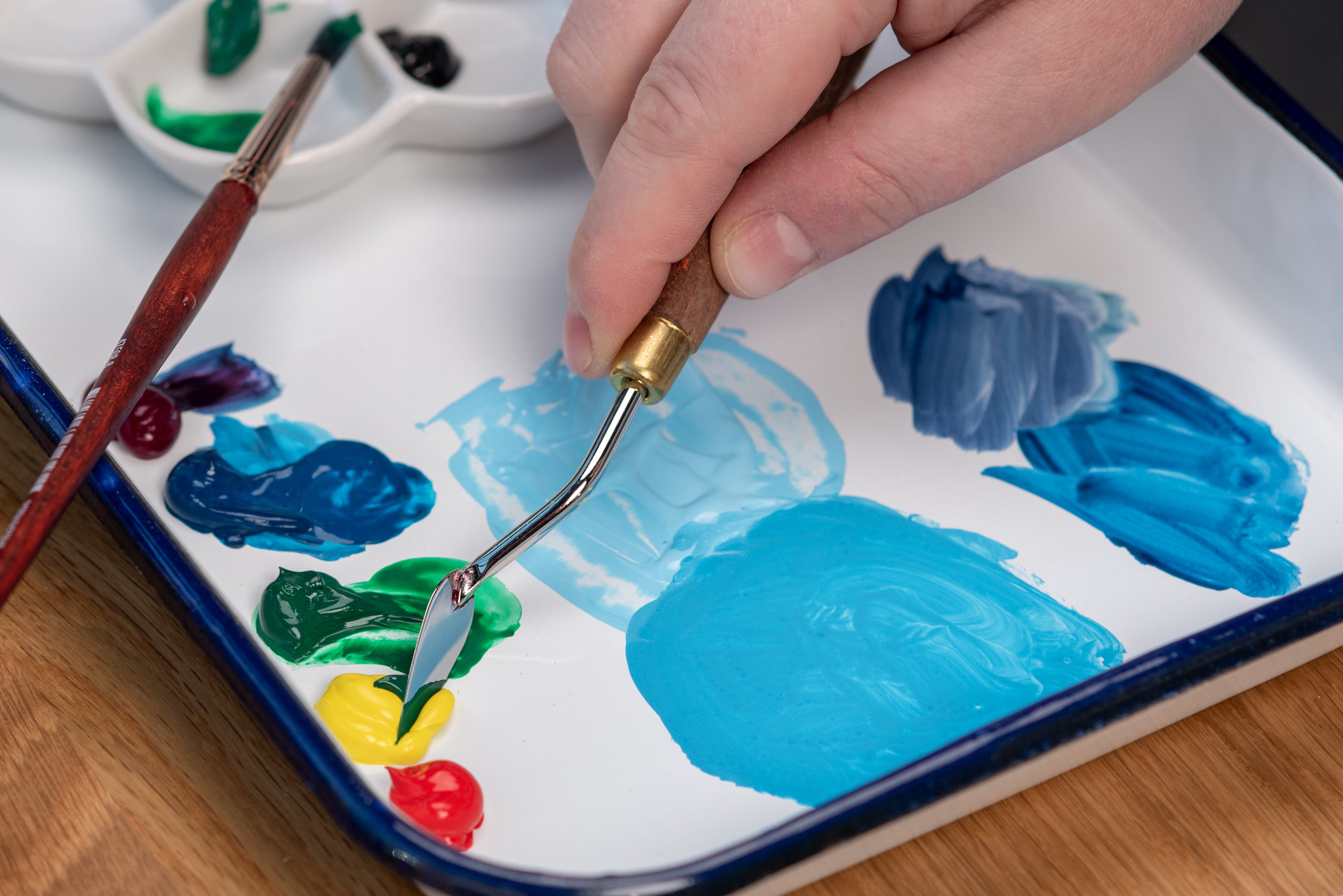 Schmincke - Horadam Gouache, 15 mL, #520 Helio Green Bluish - St. Louis Art Supply