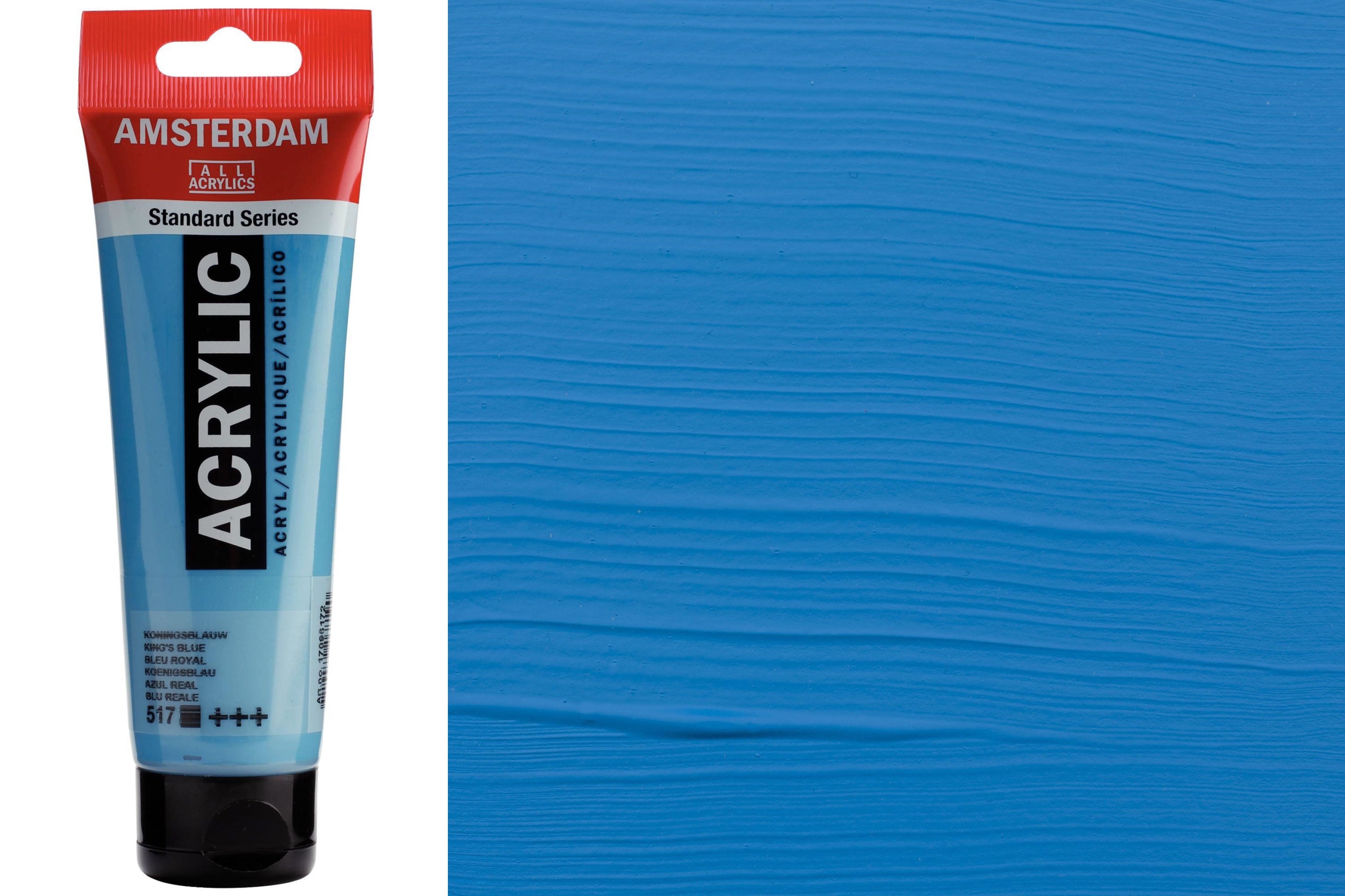 Amsterdam Standard Acrylic Colors, 120 mL, Kings Blue