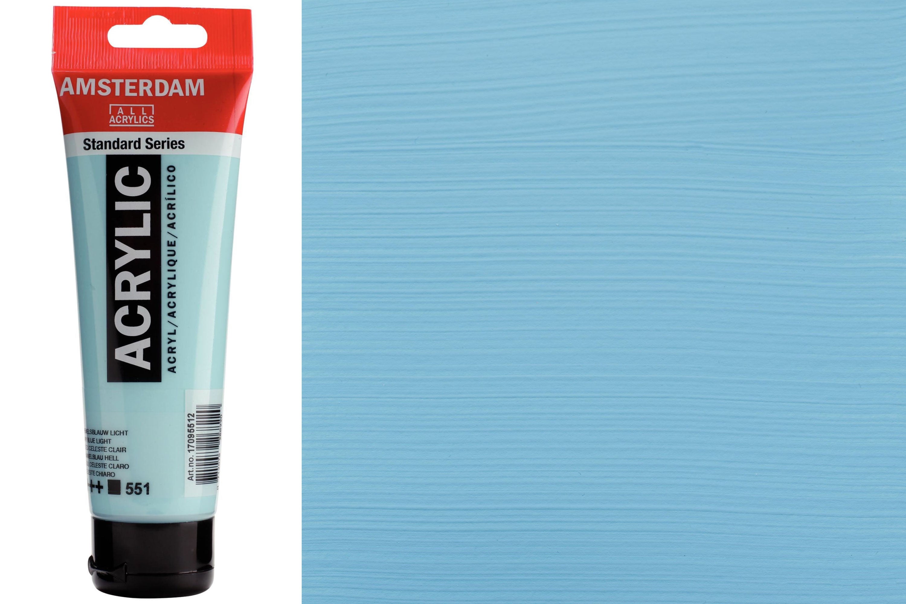 Amsterdam Standard Acrylic Colors, 120 mL, Sky Blue Light
