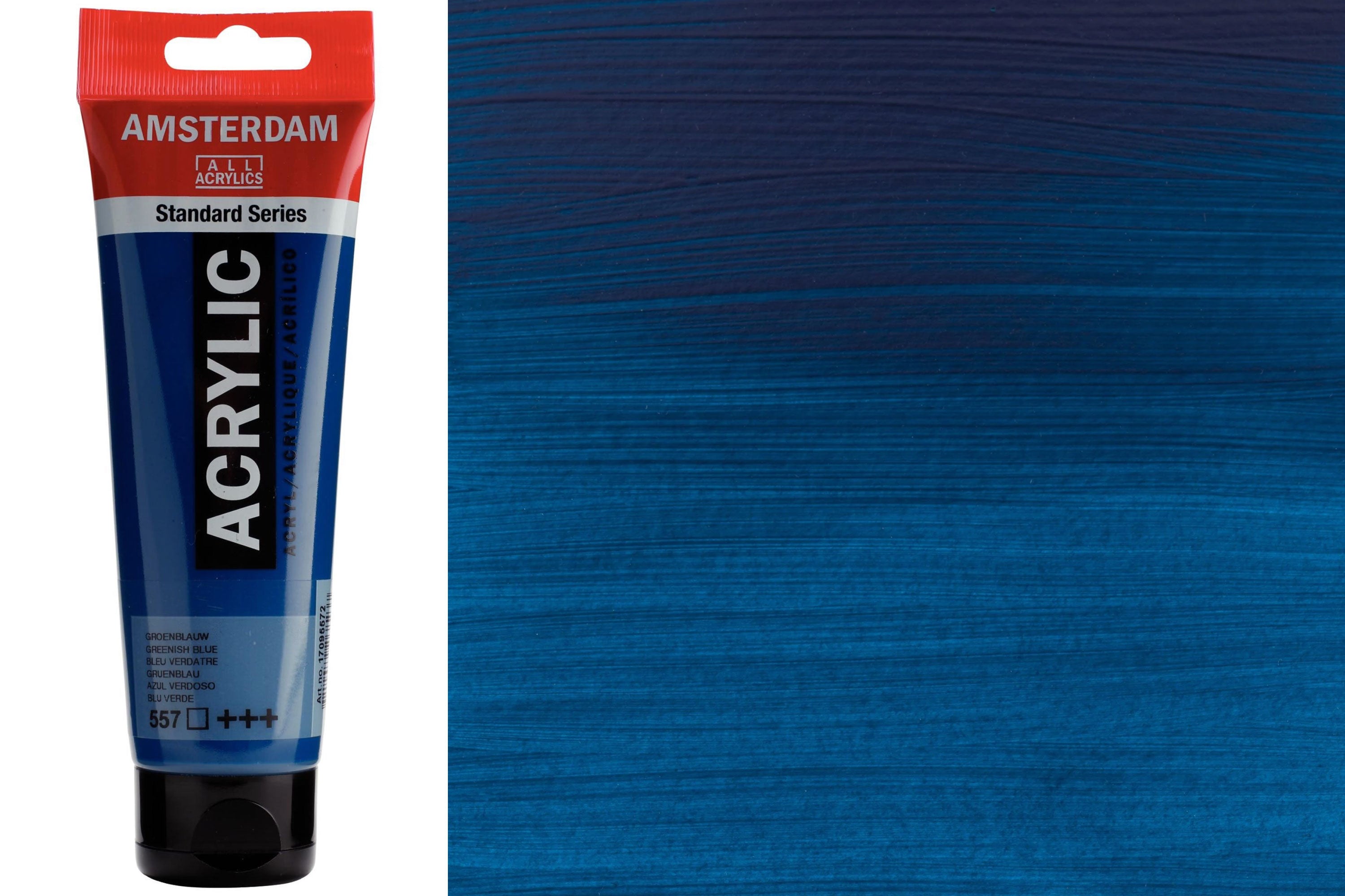 Amsterdam Standard Acrylic Colors, 120 mL, Greenish Blue