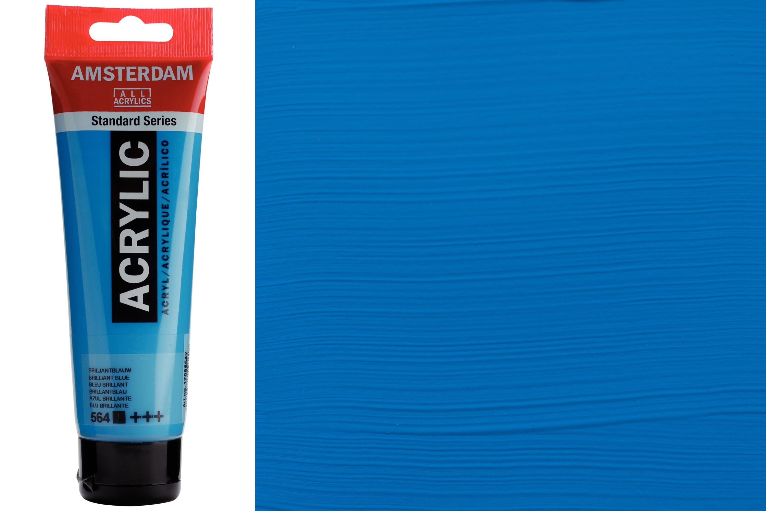 Amsterdam Standard Acrylic Colors, 120 mL, Brilliant Blue