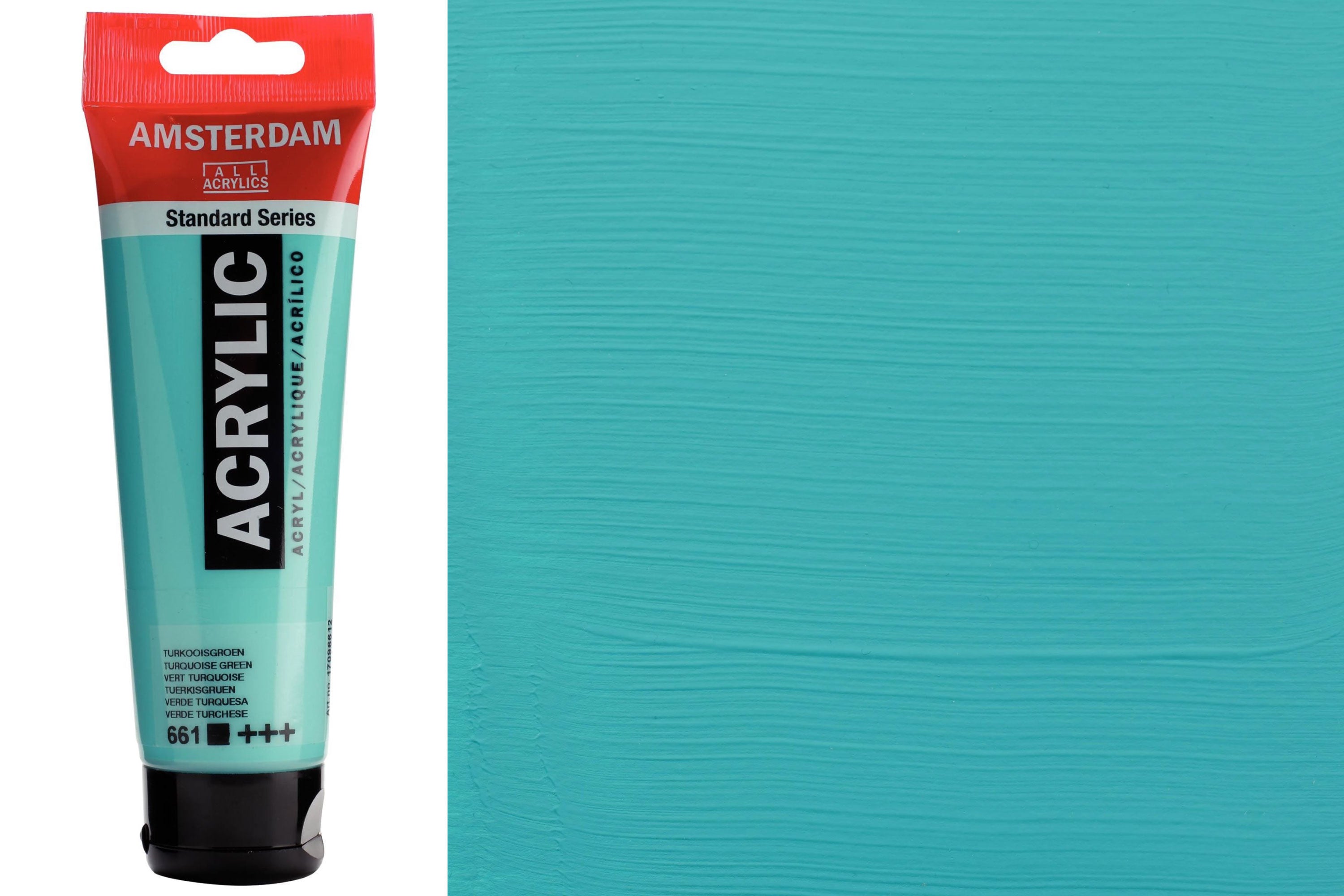 Amsterdam Standard Acrylic Colors, 120 mL, Turquoise Green