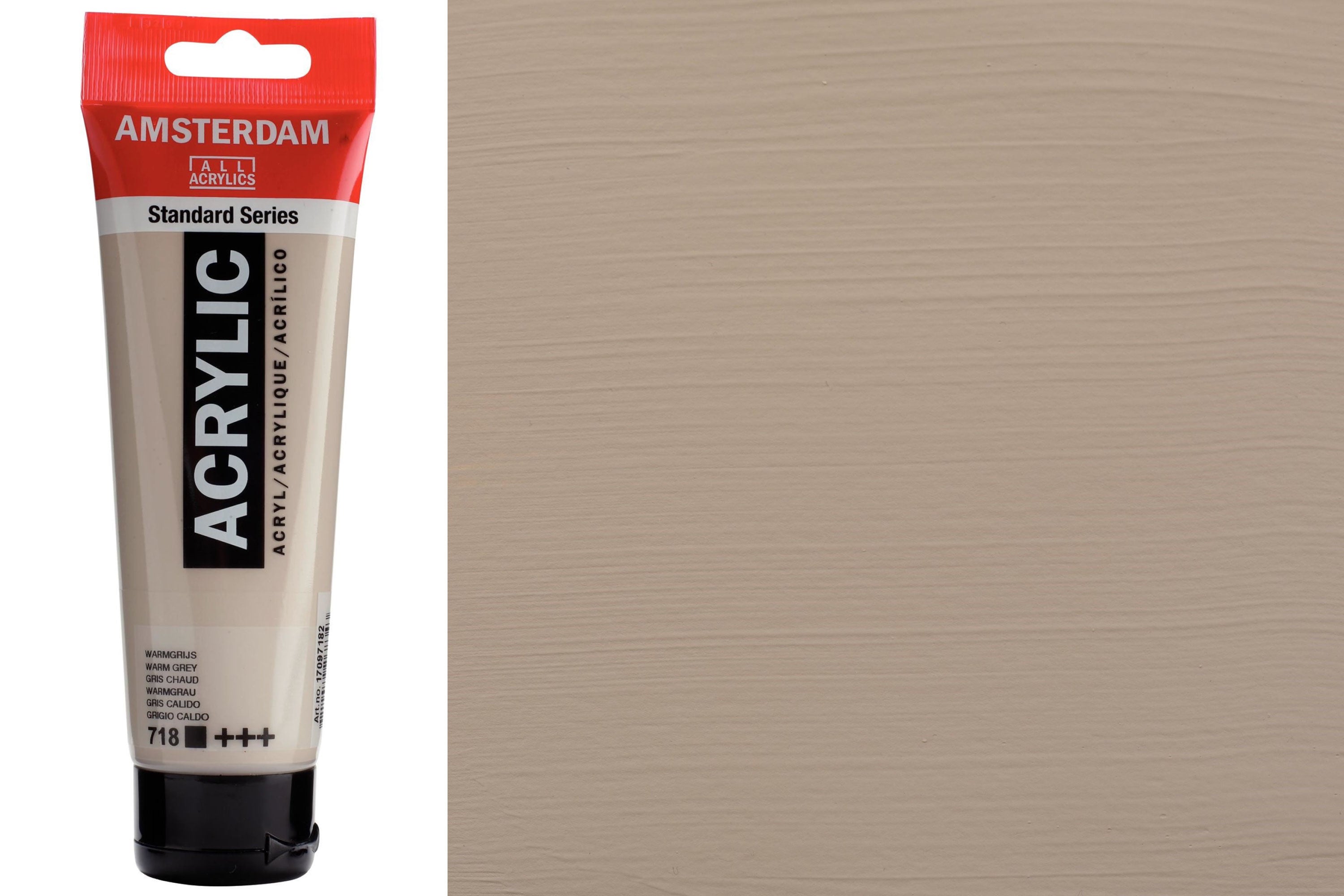 Amsterdam Standard Acrylic Colors, 120 mL, Warm Grey
