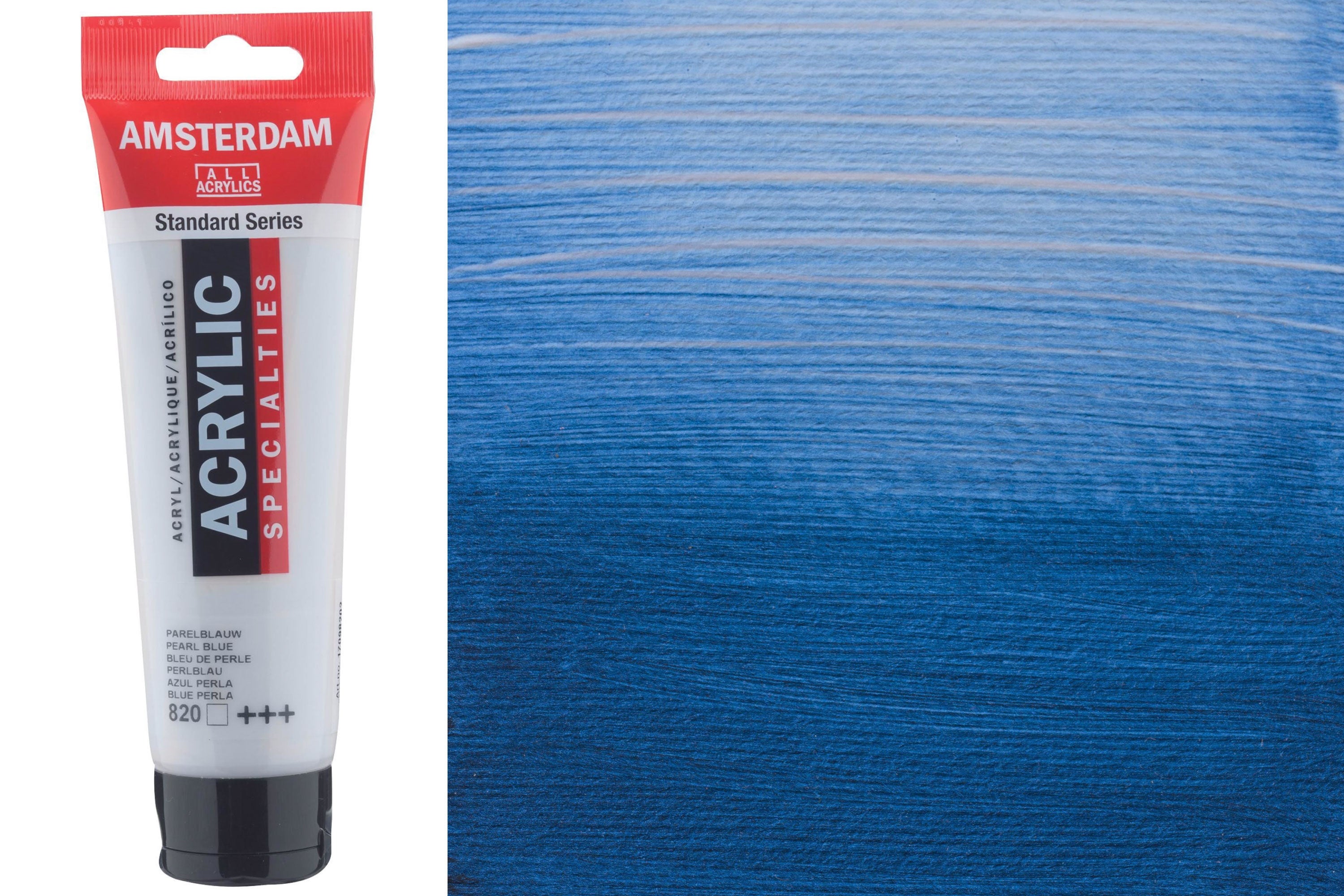 Amsterdam Standard Acrylic Colors, 120 mL, Pearl Blue