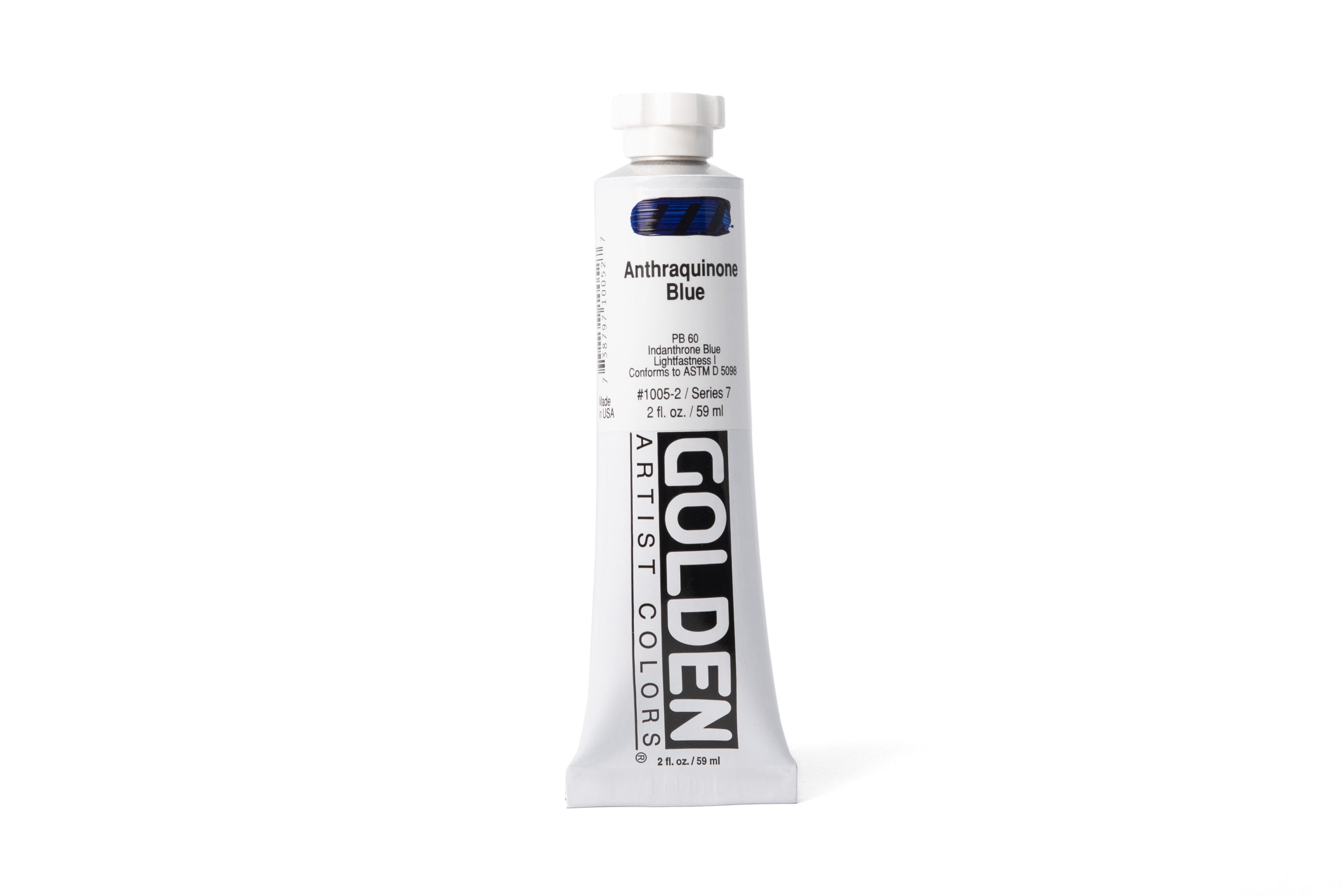 Golden Heavy Body Acrylics, Anthraquinone Blue