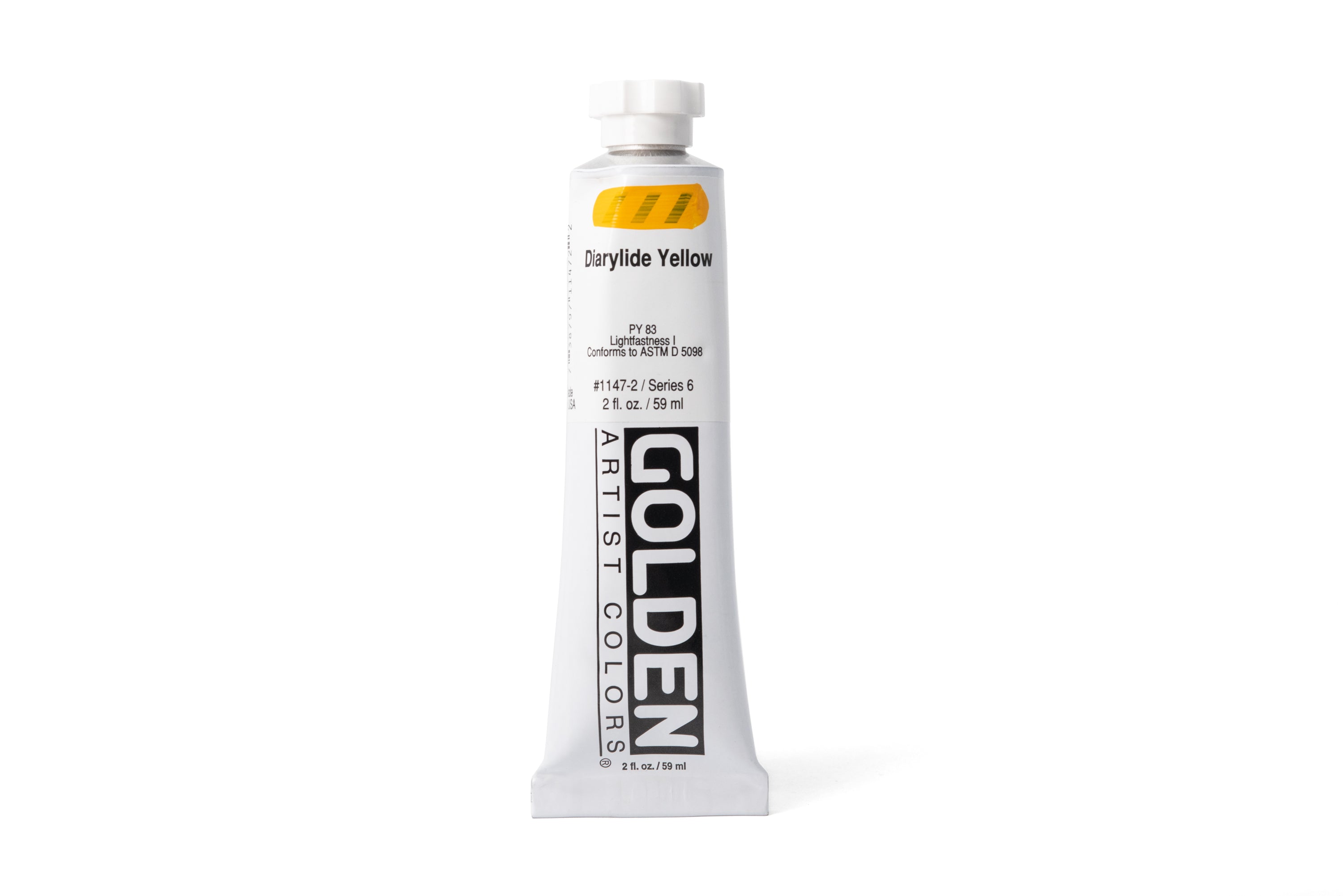 Golden Heavy Body Acrylics, Diarylide Yellow