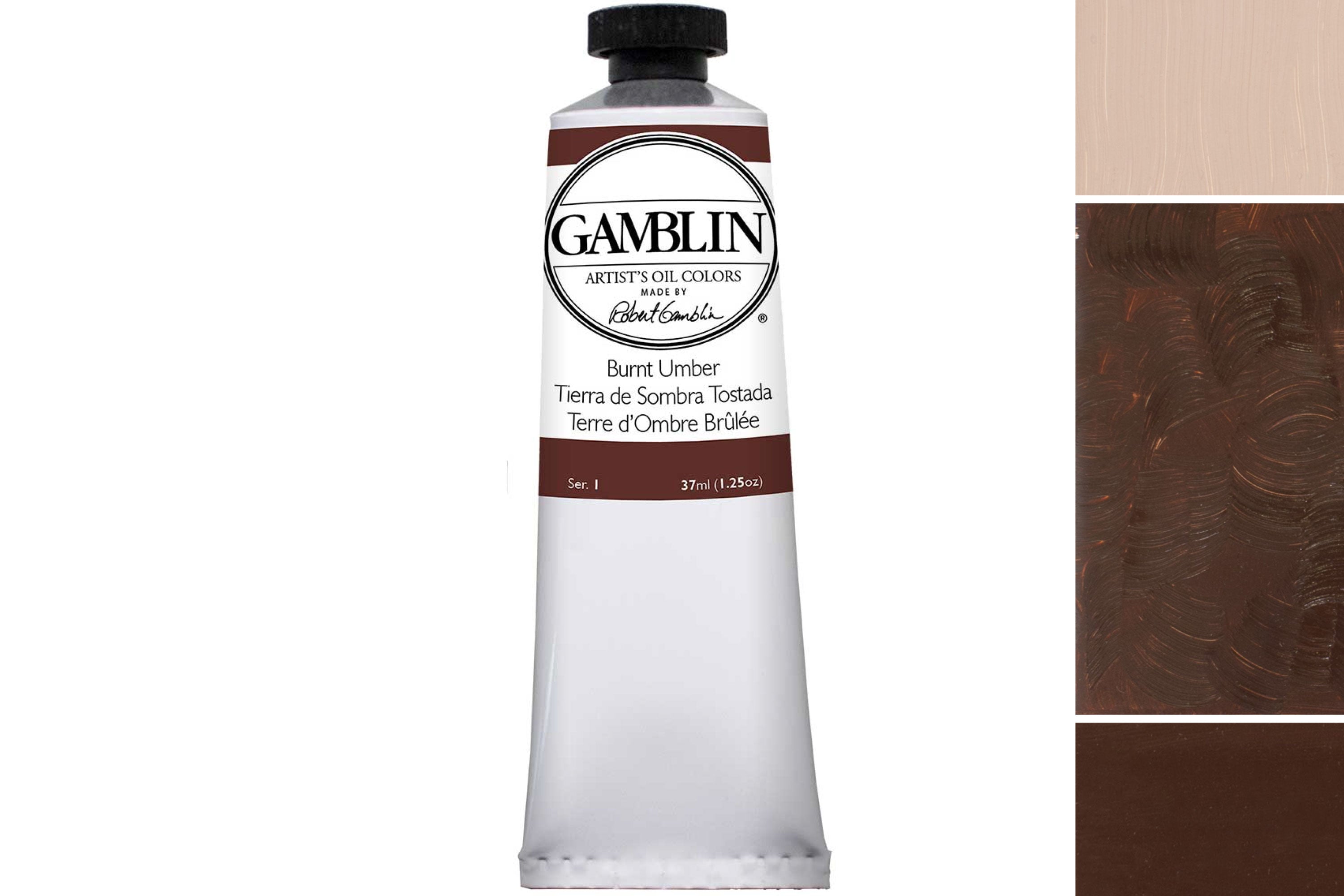 Gamblin Artist's Oil Colors, Burnt Umber