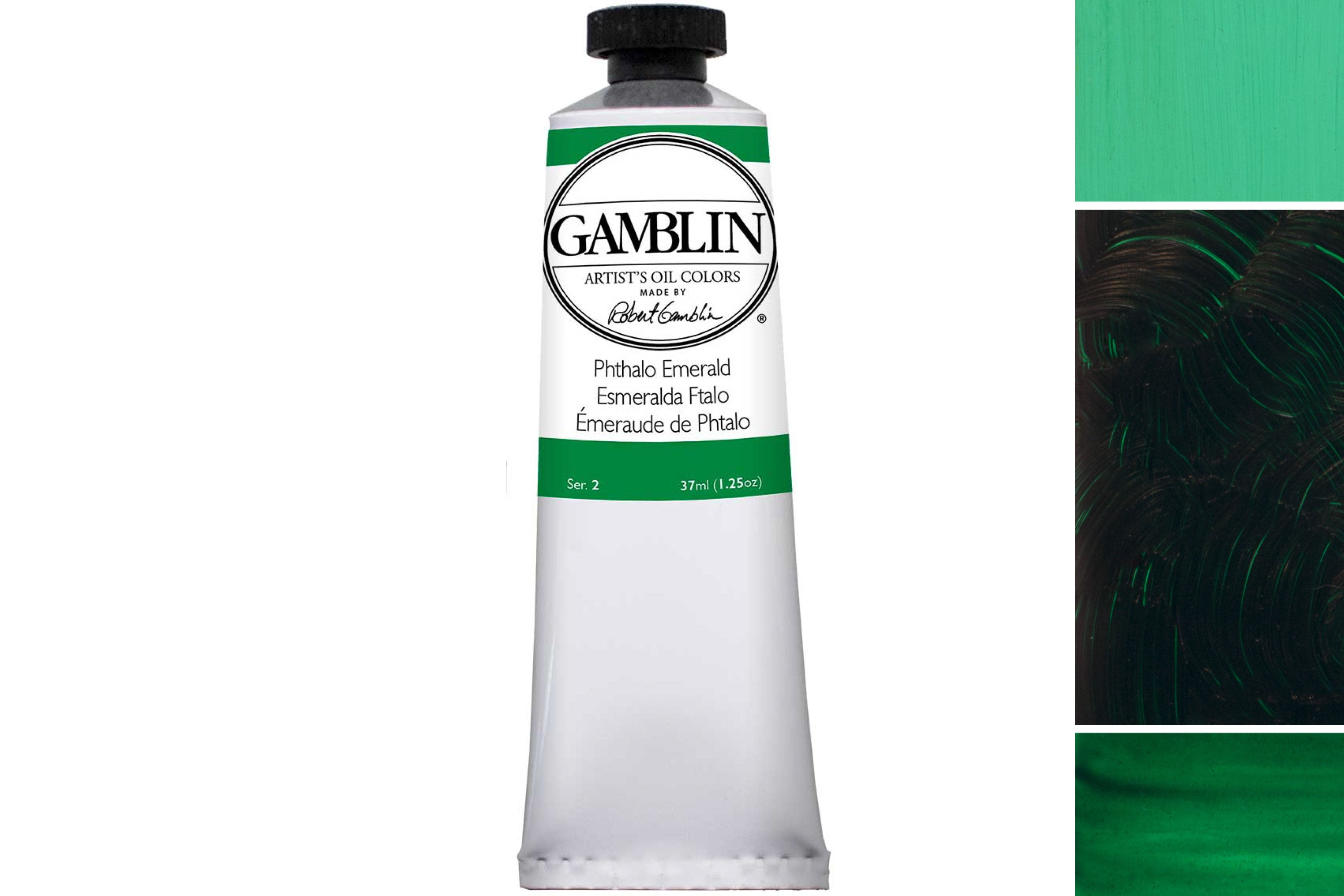 Gamblin Artist's Oil Colors, Phthalo Emerald