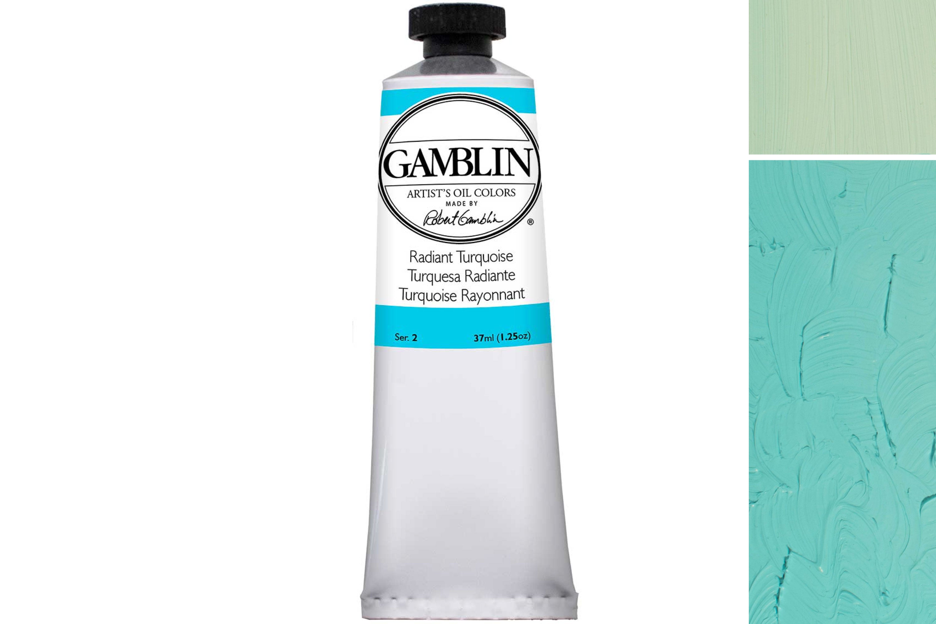 Gamblin Artist's Oil Colors, Radiant Turquoise