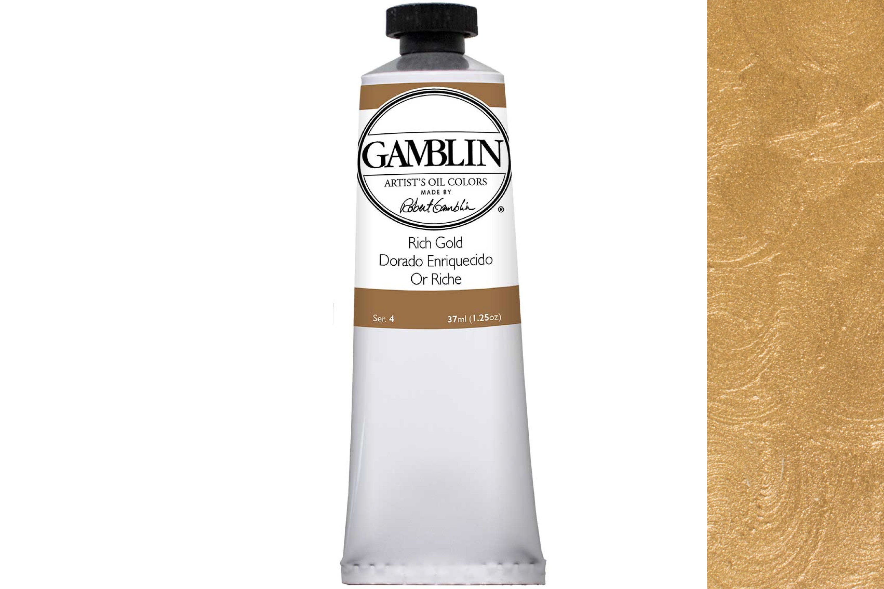 Gamblin Artist's Oil Colors, Rich Gold