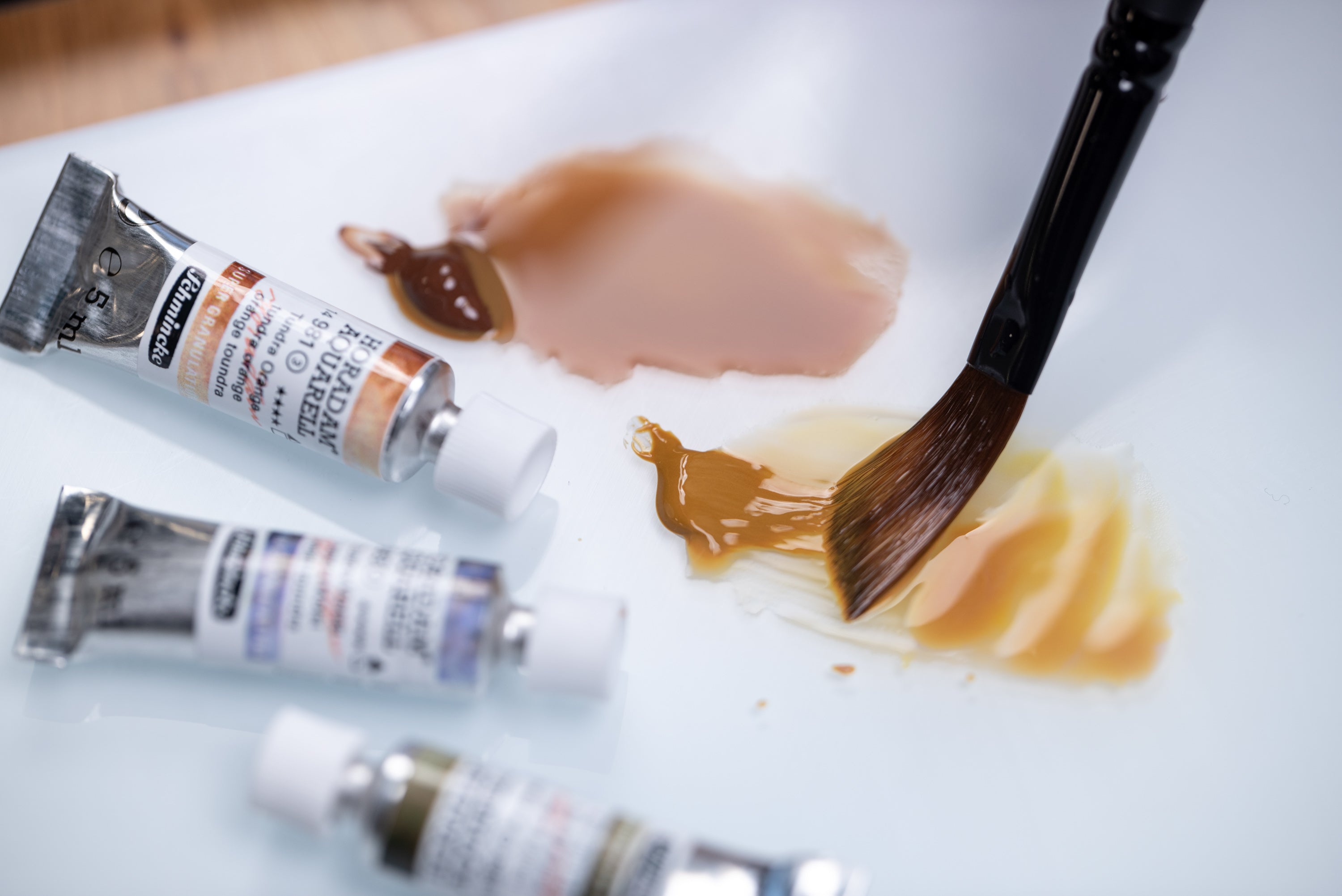 Synthetic Kolinsky Watercolor Brushes