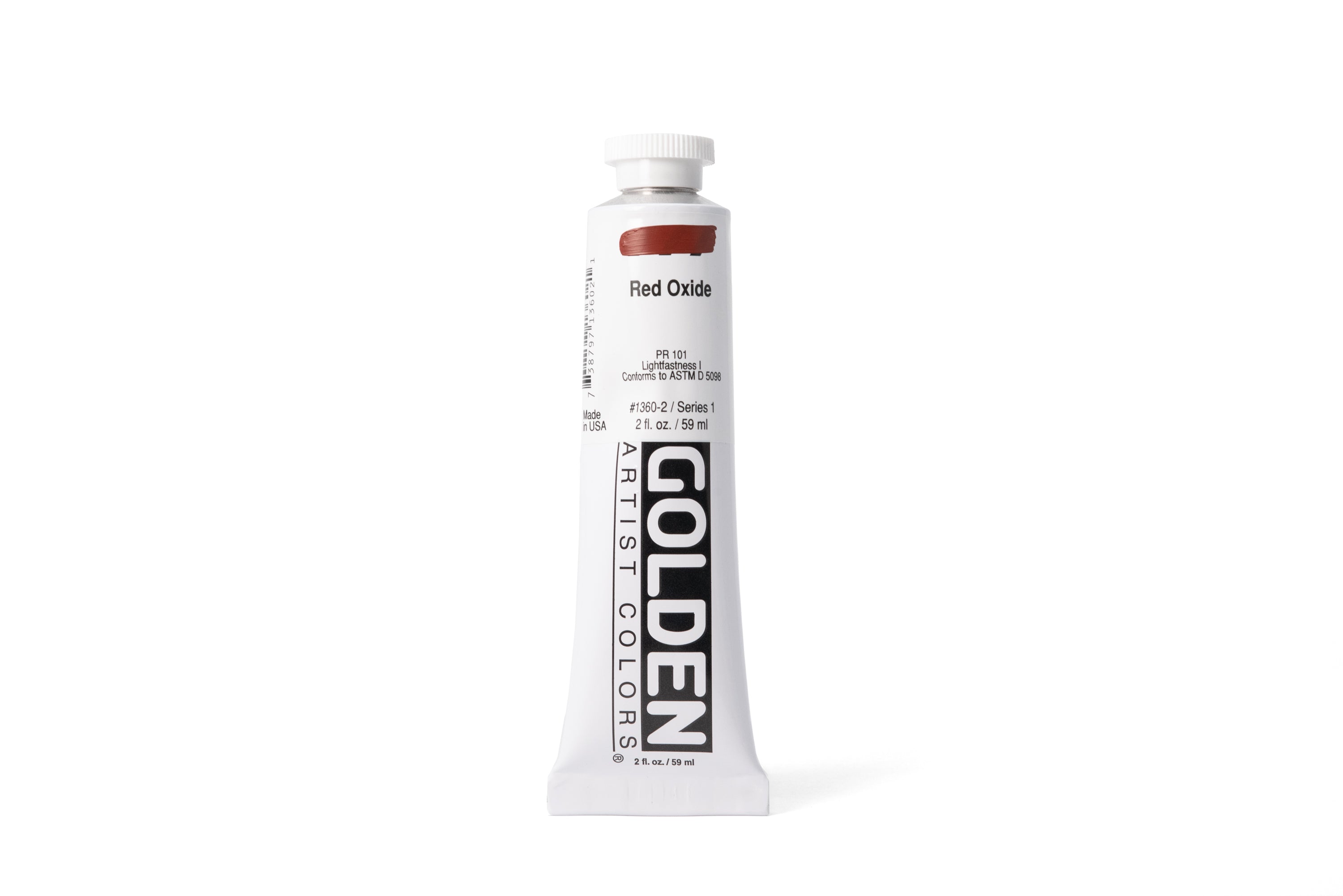 Golden Heavy Body Acrylics, Red Oxide