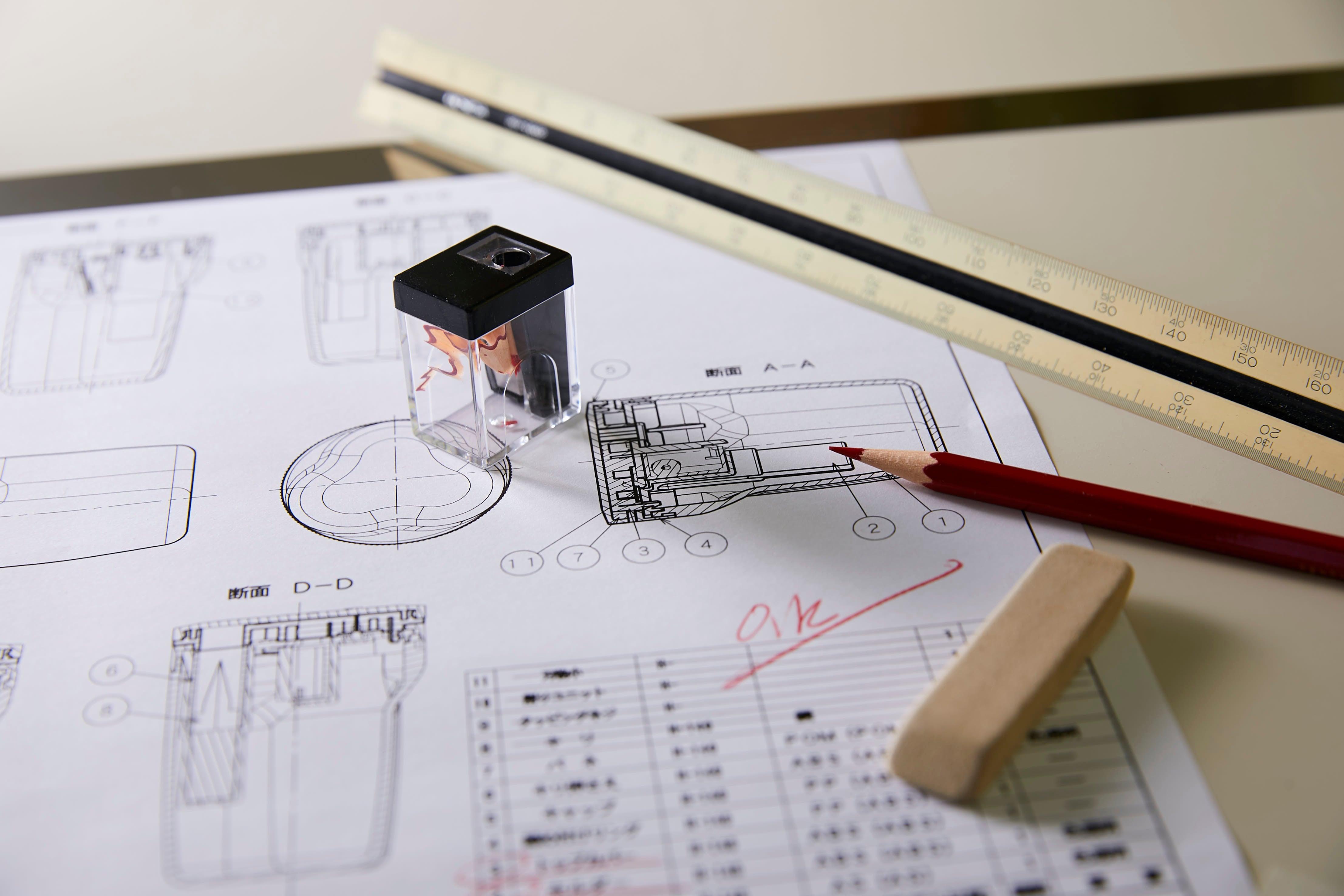 NJK - #531S Long Point Sharpener, Metallic Copper - St. Louis Art Supply