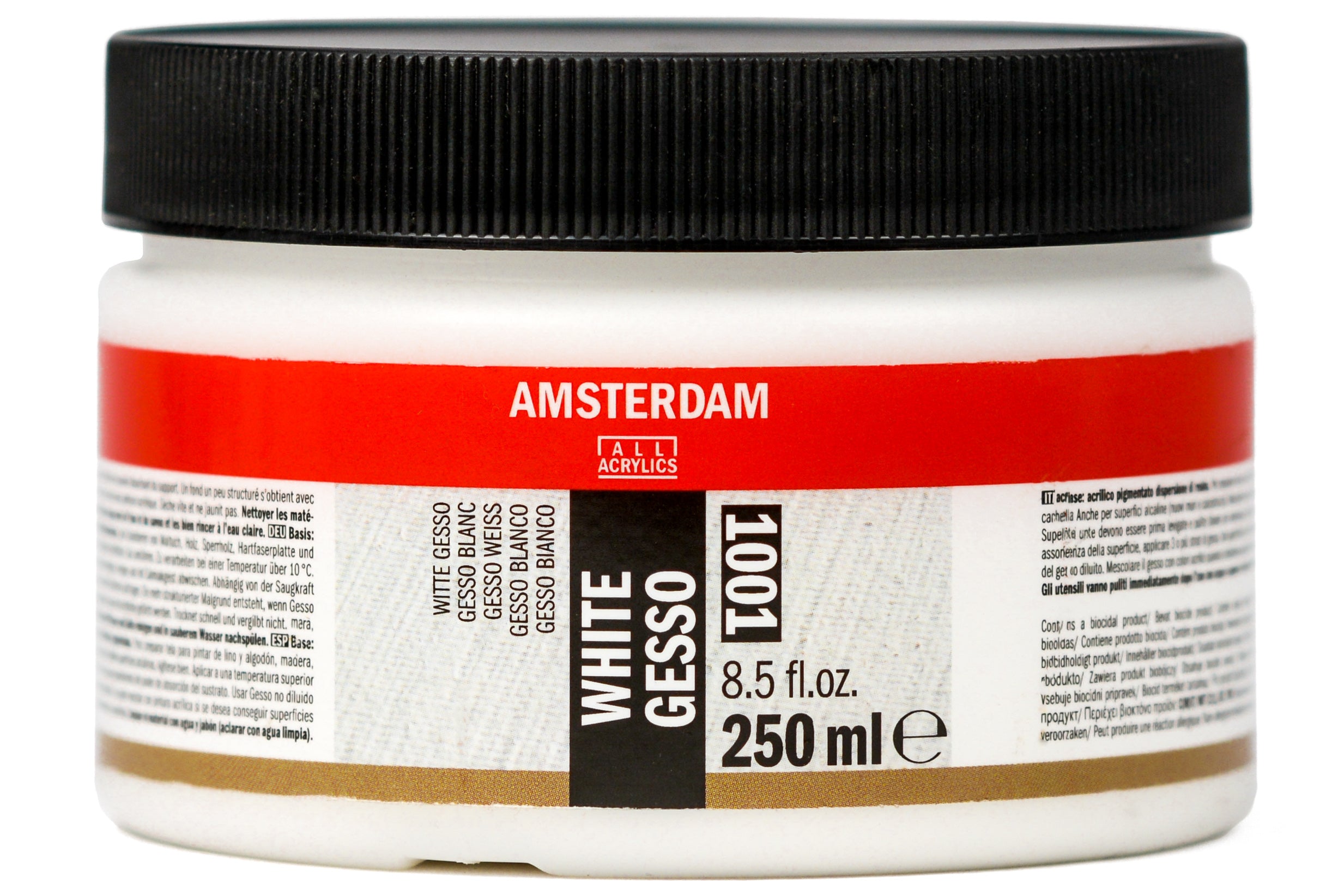 Amsterdam White Gesso, 250 mL