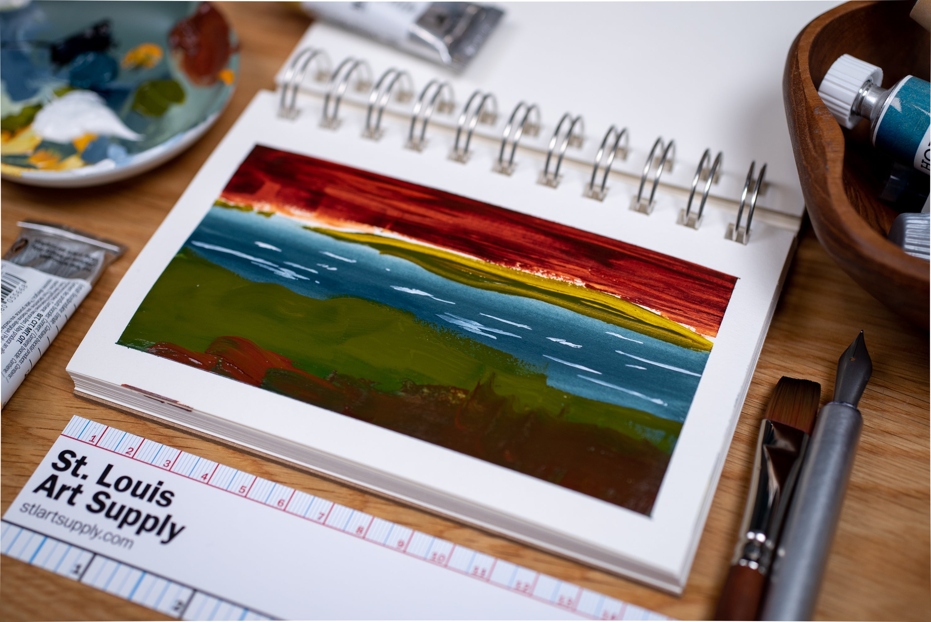 Super Deluxe Mixed Media Notebook