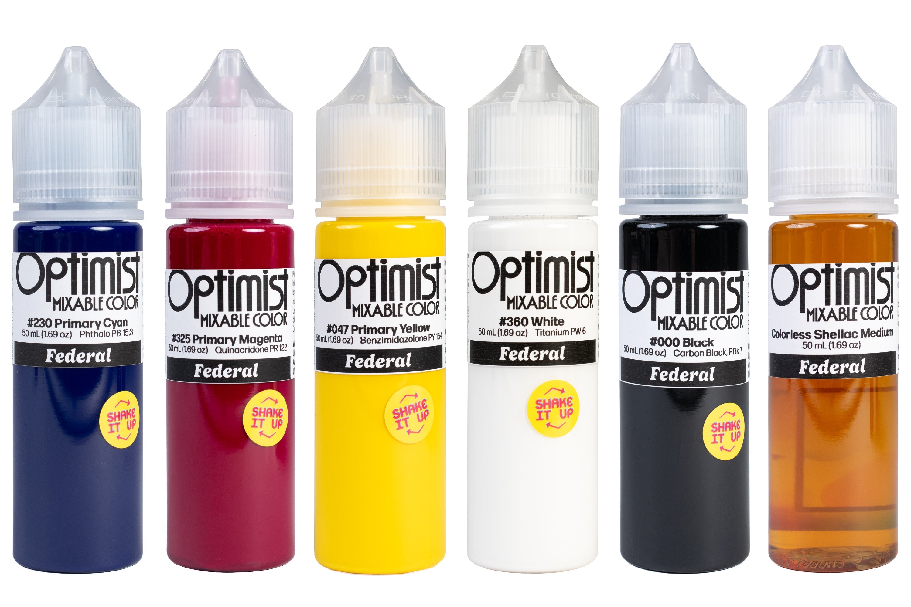 Optimist Pigment Ink, CMYK+ Set of 6