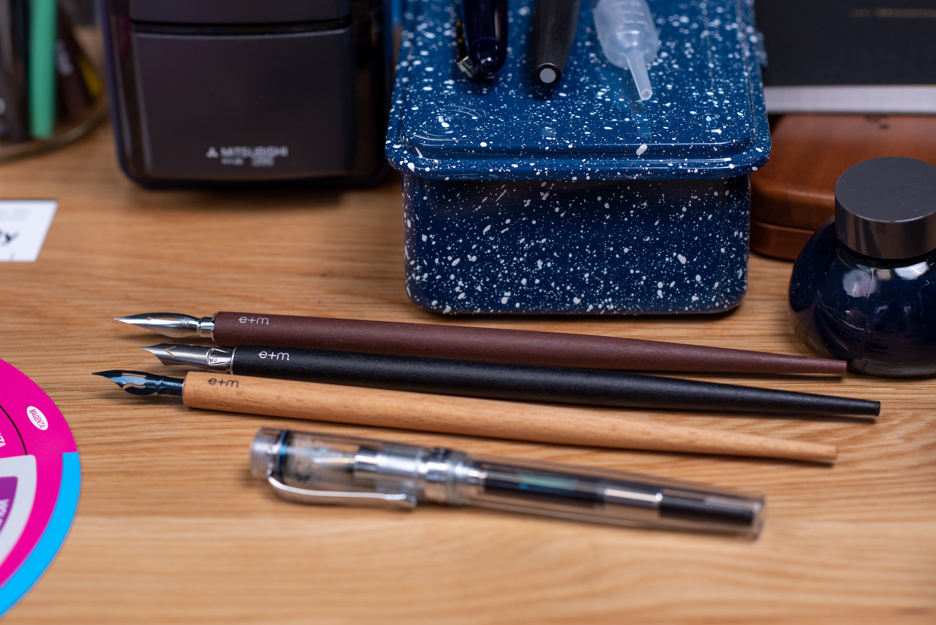 Sagittarius Wooden Pen Holder