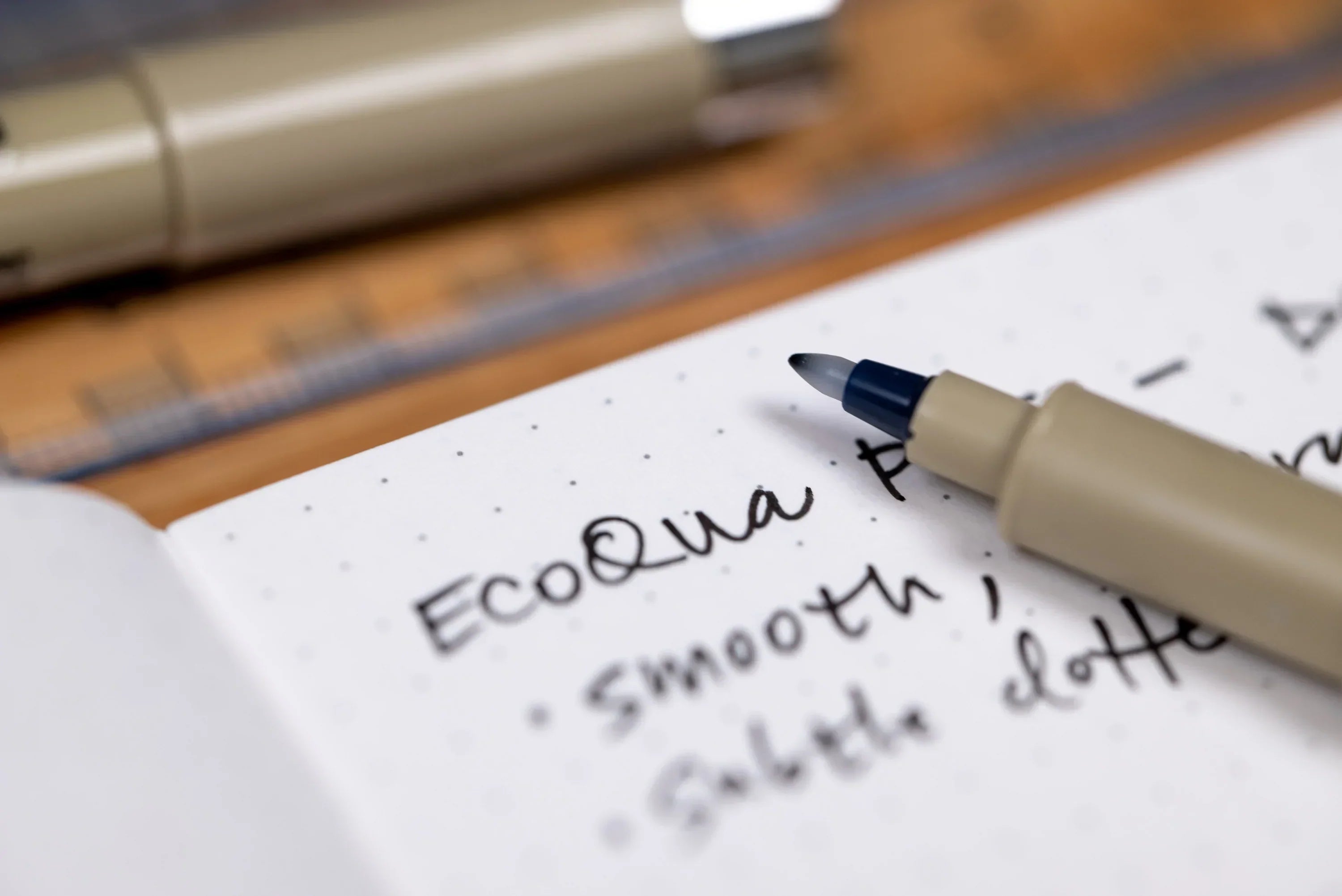 Ecoqua Plus Clothbound Notebook, A5 Dot Grid, Turquoise