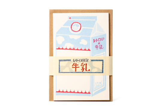 Furukawa Paper Works - Milk Carton Mini Letter Set - St. Louis Art Supply