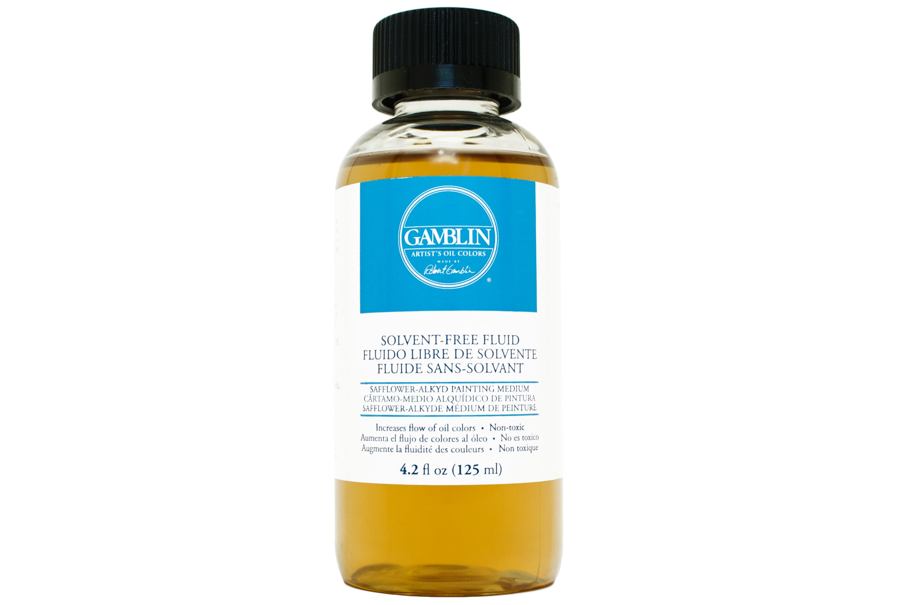 Solvent-Free Fluid Oil Painting Medium