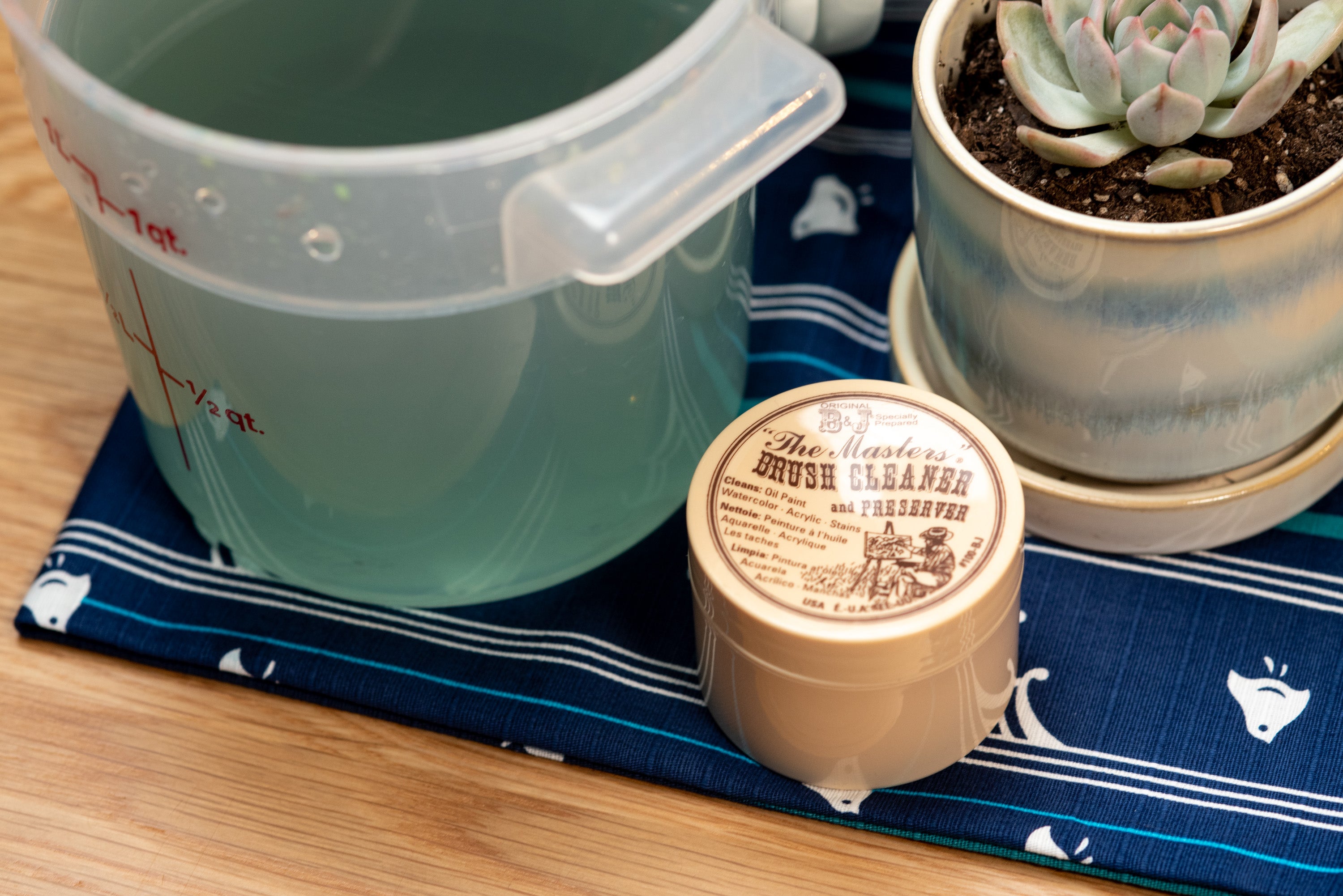 General Pencil Co. - The Masters Brush Cleaner, 1 oz. - St. Louis Art Supply