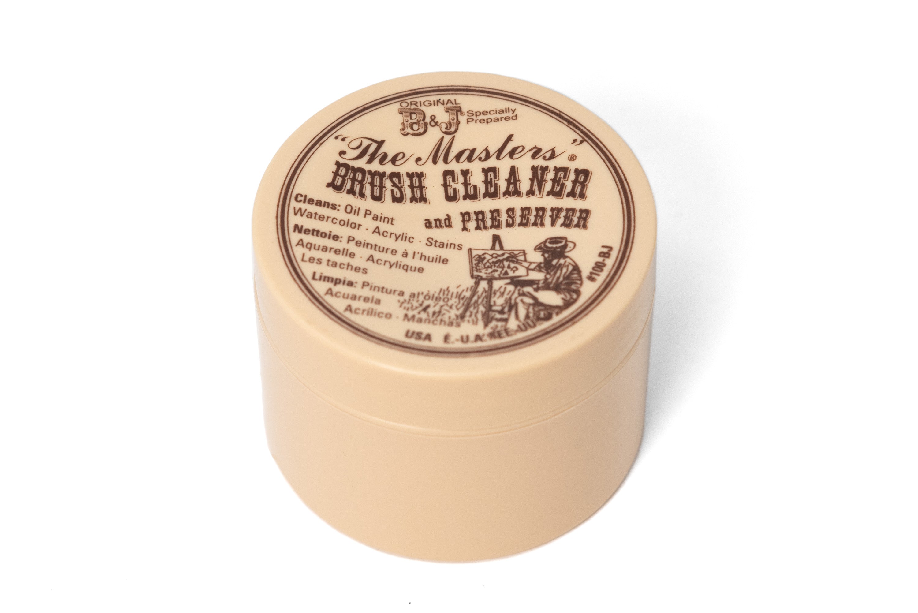 General Pencil Co. - The Masters Brush Cleaner, 1 oz. - St. Louis Art Supply