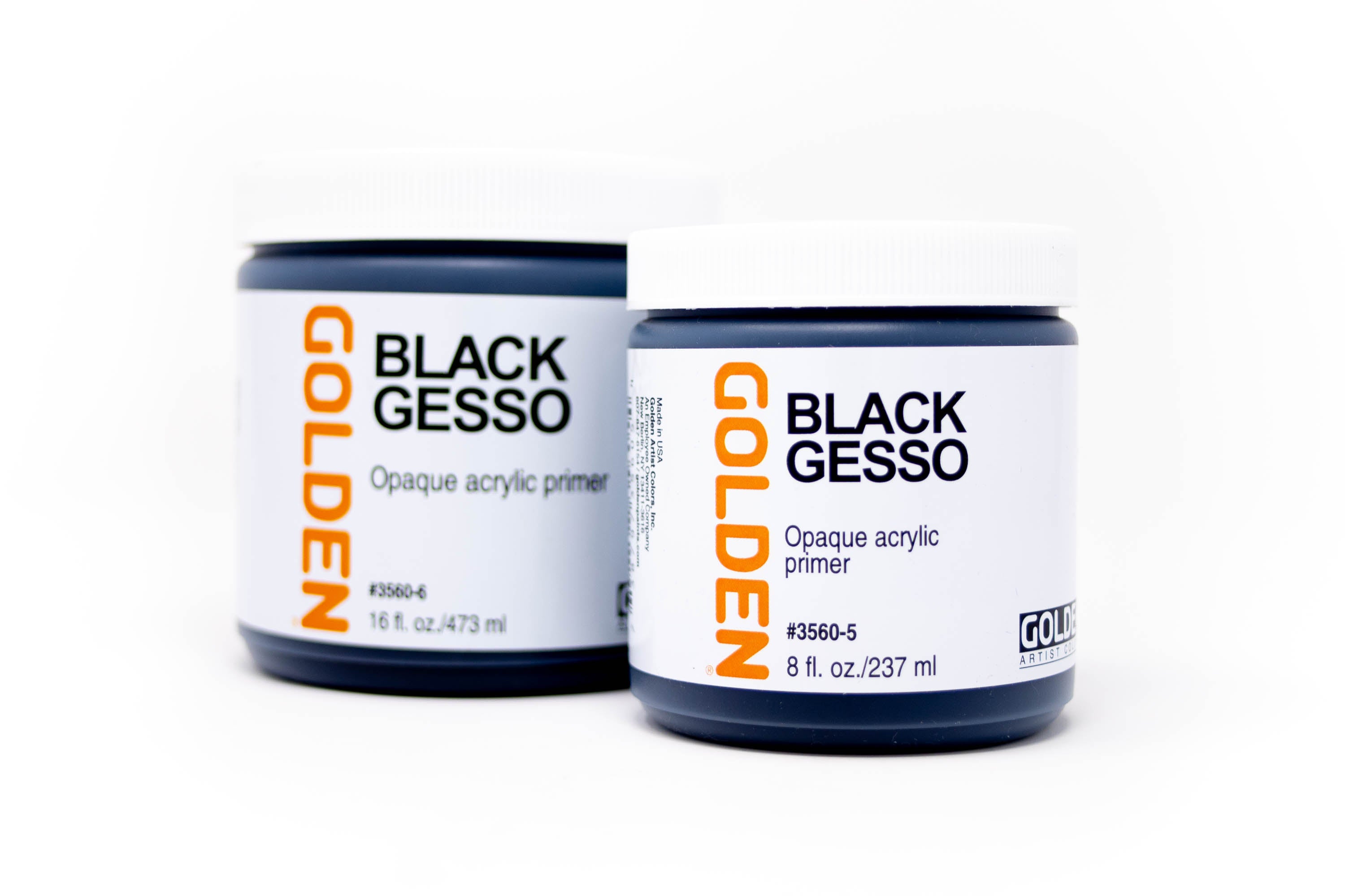 Golden - Black gesso - St. Louis Art Supply