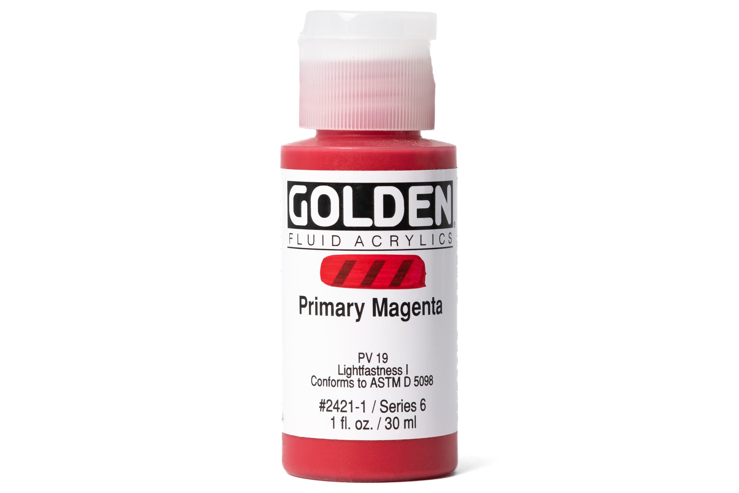 Golden - Golden Fluid Acrylics, Primary Magenta - St. Louis Art Supply