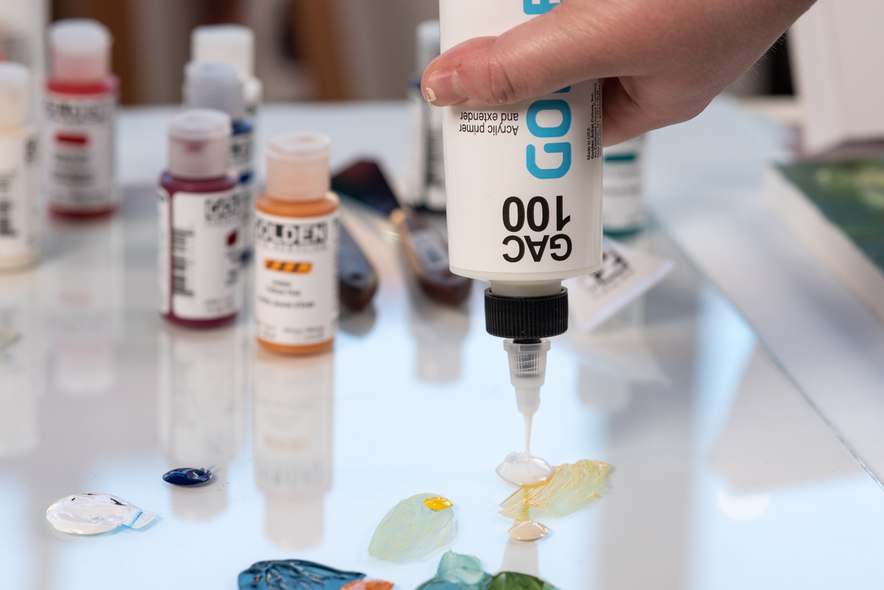 Golden - GAC 100 Acrylic Painting Medium - St. Louis Art Supply