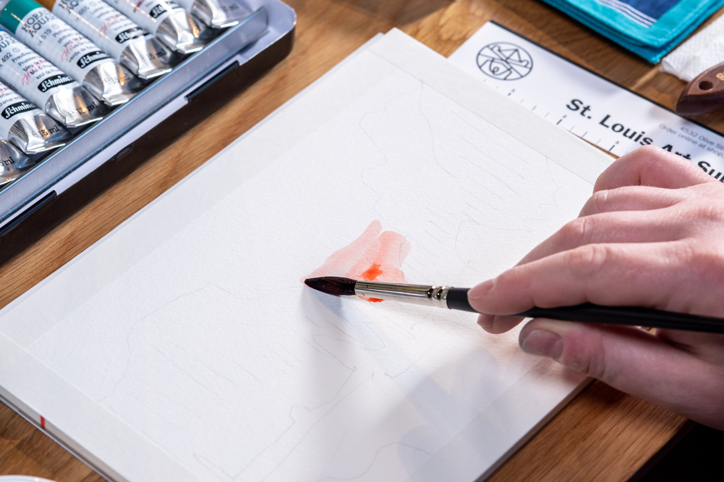 Hahnemühle - Harmony Watercolor Block, Cold Press - St. Louis Art Supply