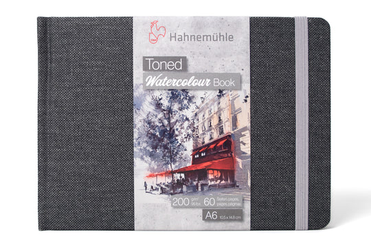 Hahnemühle - Toned Watercolor Book, Grey - St. Louis Art Supply