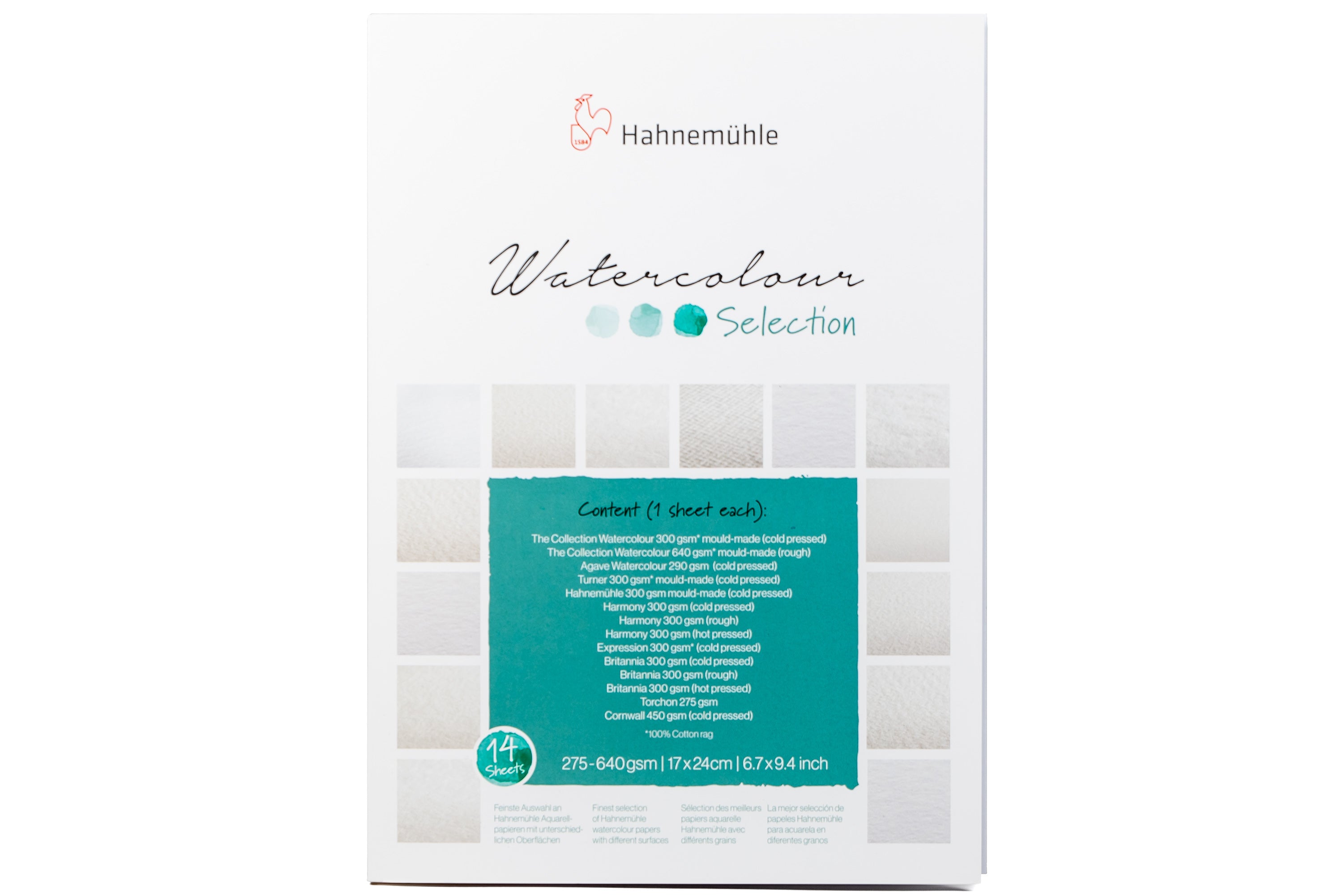 Hahnemühle Watercolor Selection, 6.7" x 9.4"