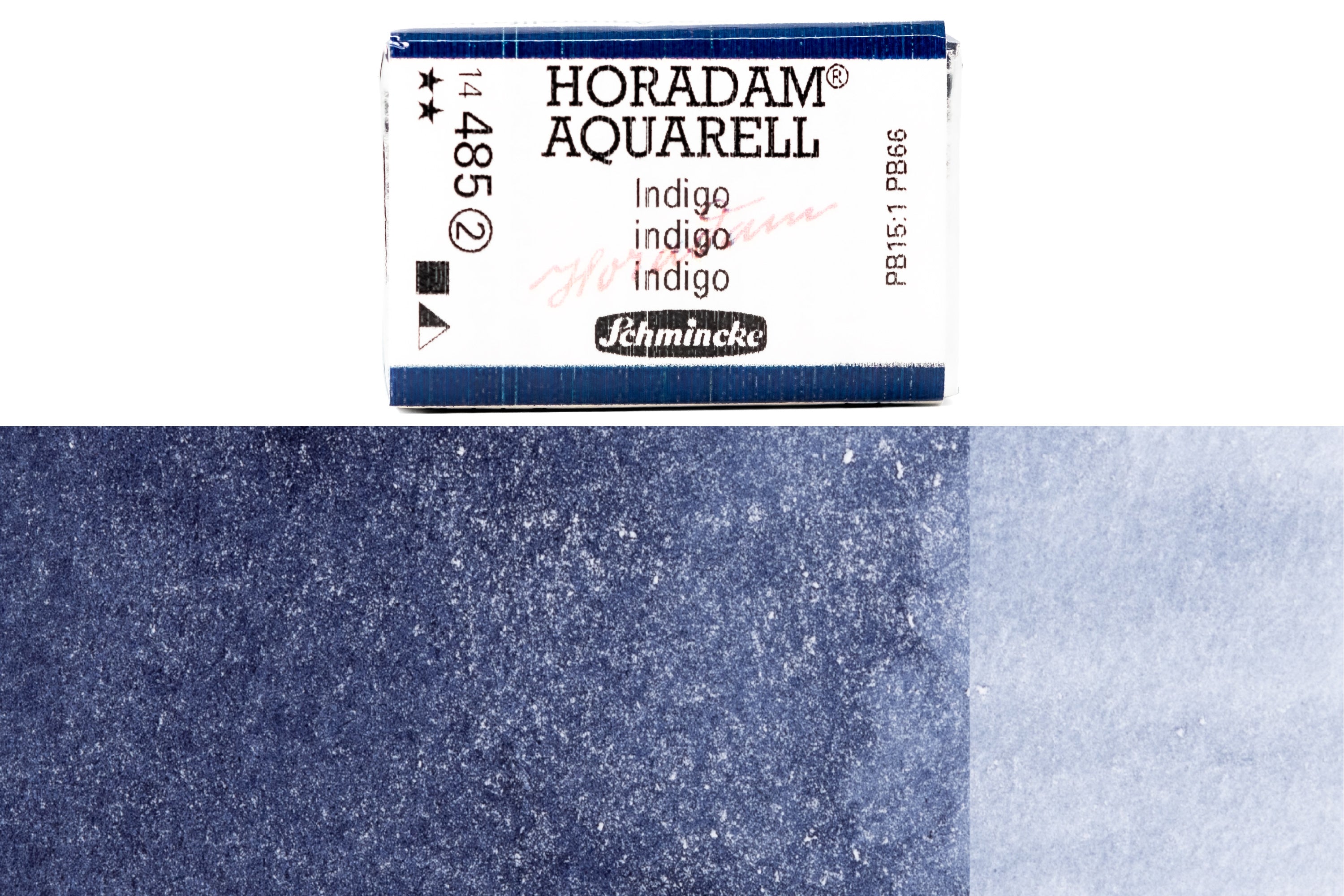 Schmincke - Horadam Watercolor Full Pan, #485 Indigo - St. Louis Art Supply