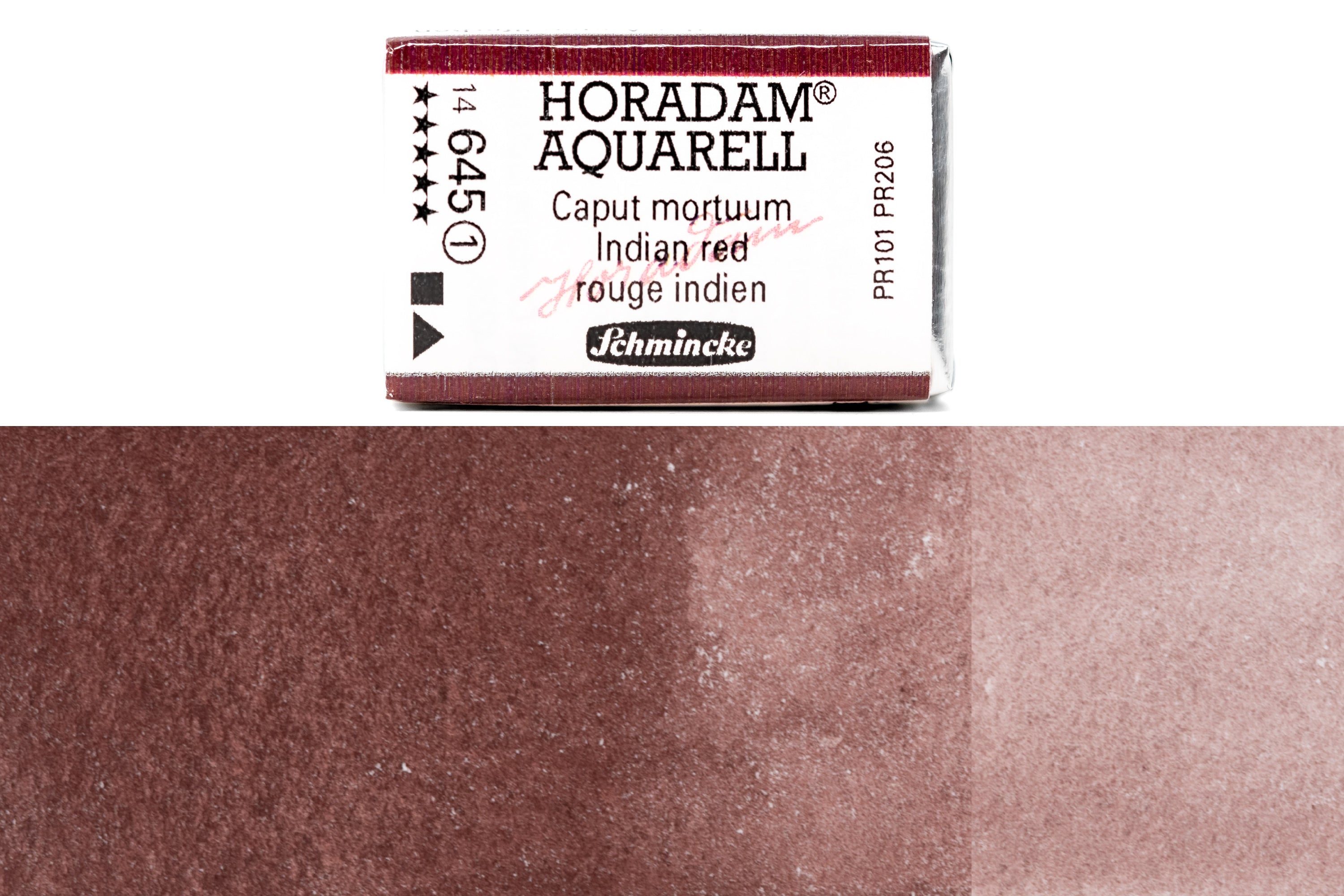 Schmincke - Horadam Watercolor Full Pan, #645 Indian Red - St. Louis Art Supply