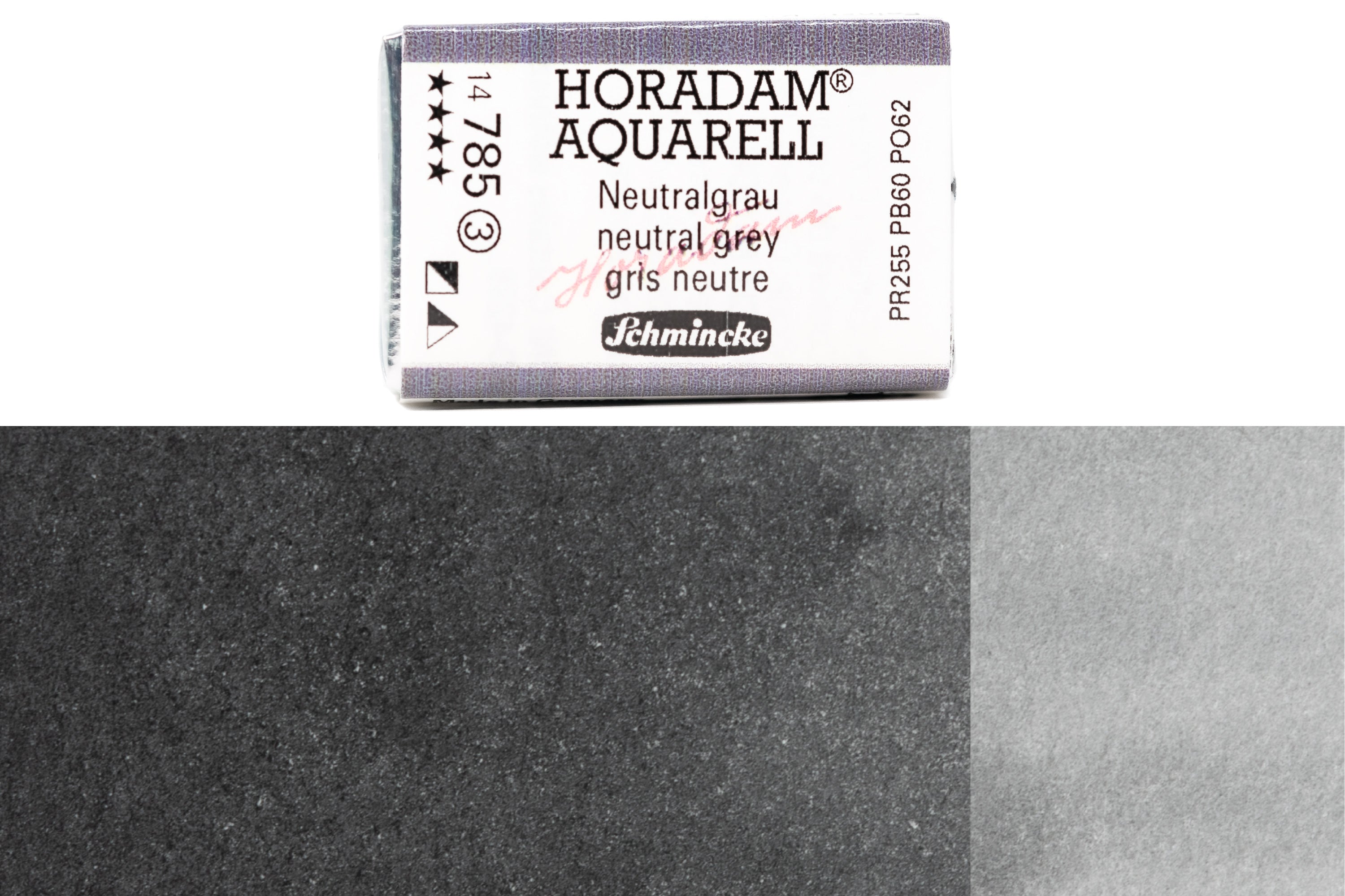 Schmincke - Horadam Watercolor Full Pan, #785 Neutral Grey - St. Louis Art Supply