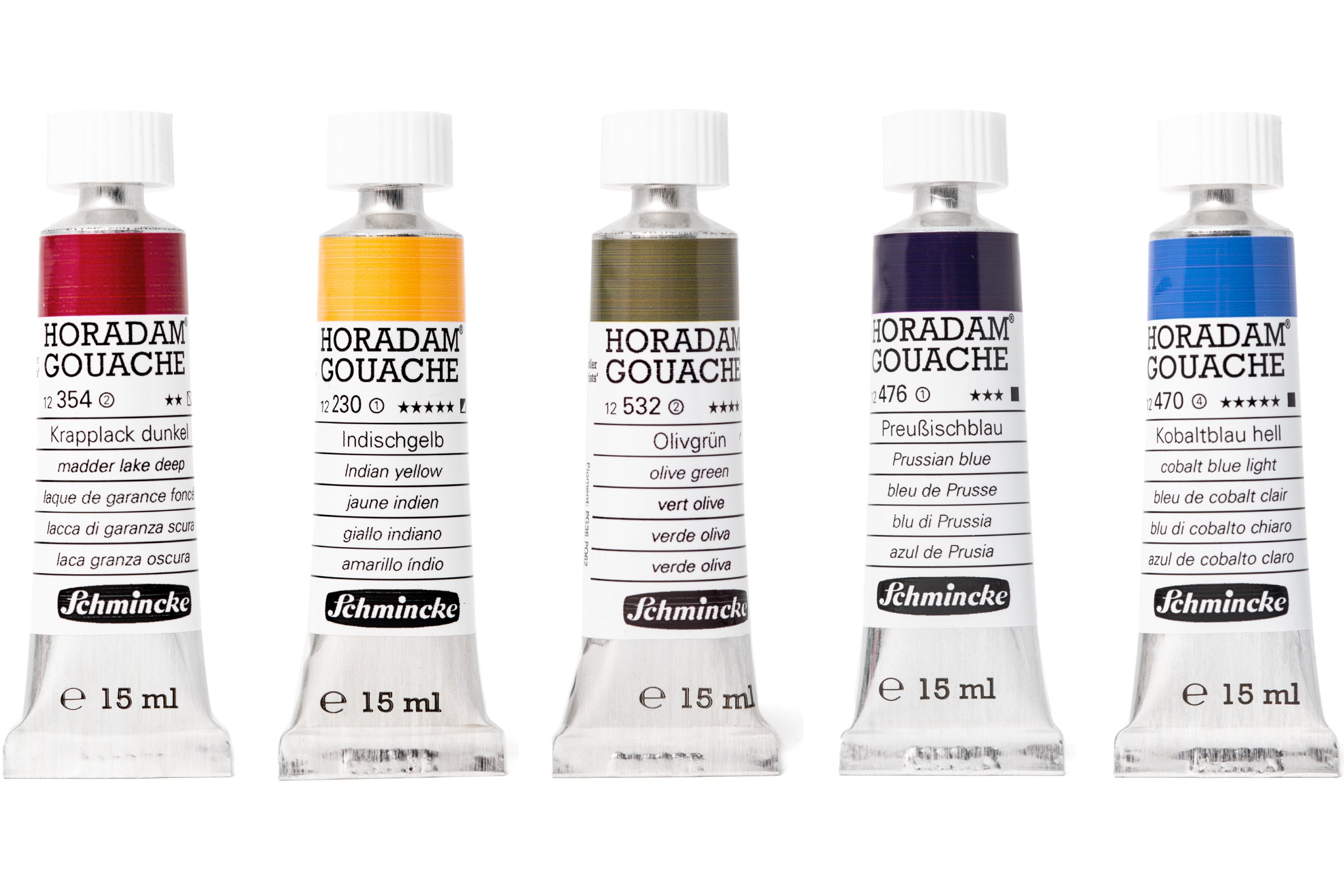 Schmincke - Horadam Gouache, 15 mL, "Afternoon Sun" Set - St. Louis Art Supply