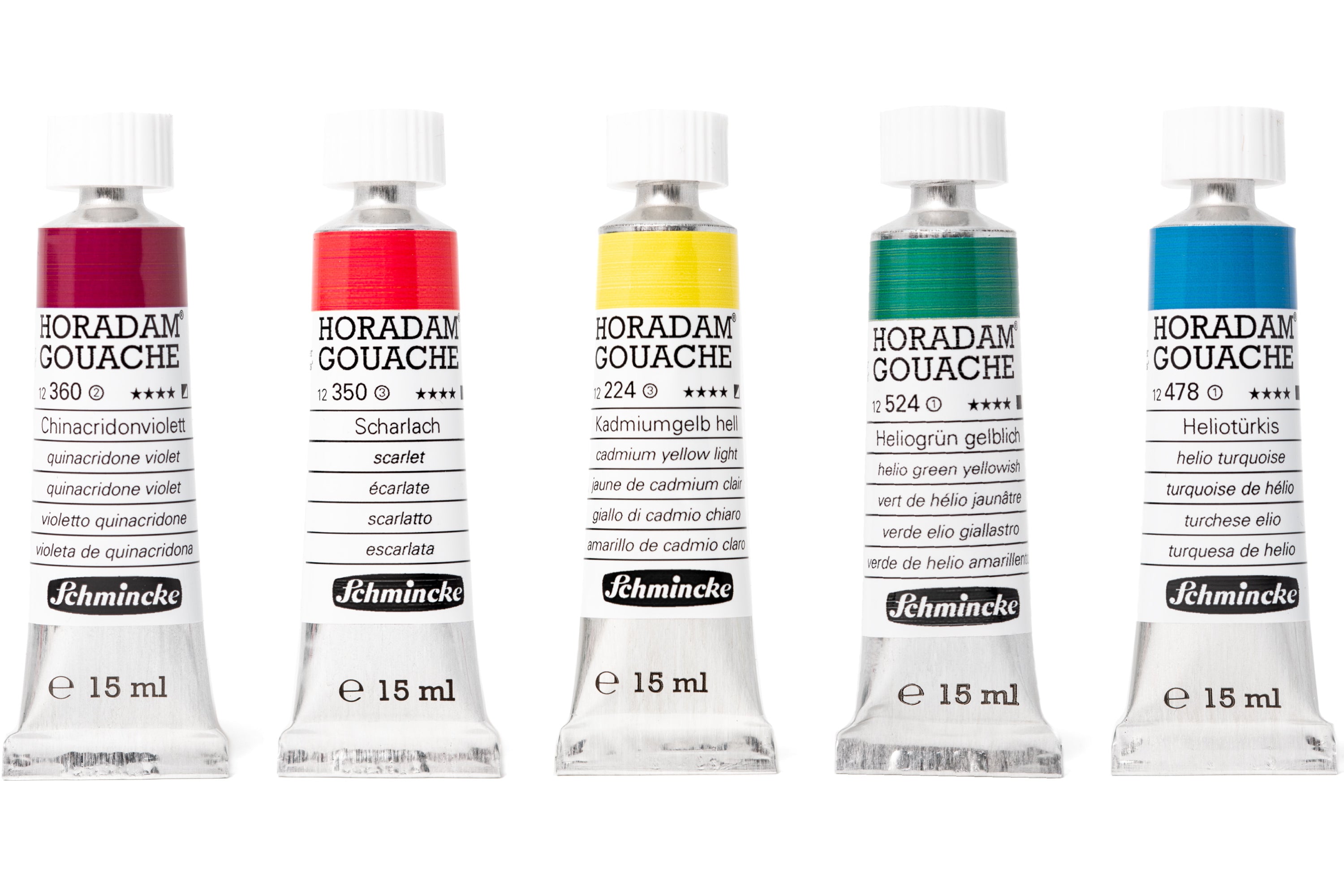 Schmincke - Horadam Gouache, 15 mL, Botanical Brights Set - St. Louis Art Supply