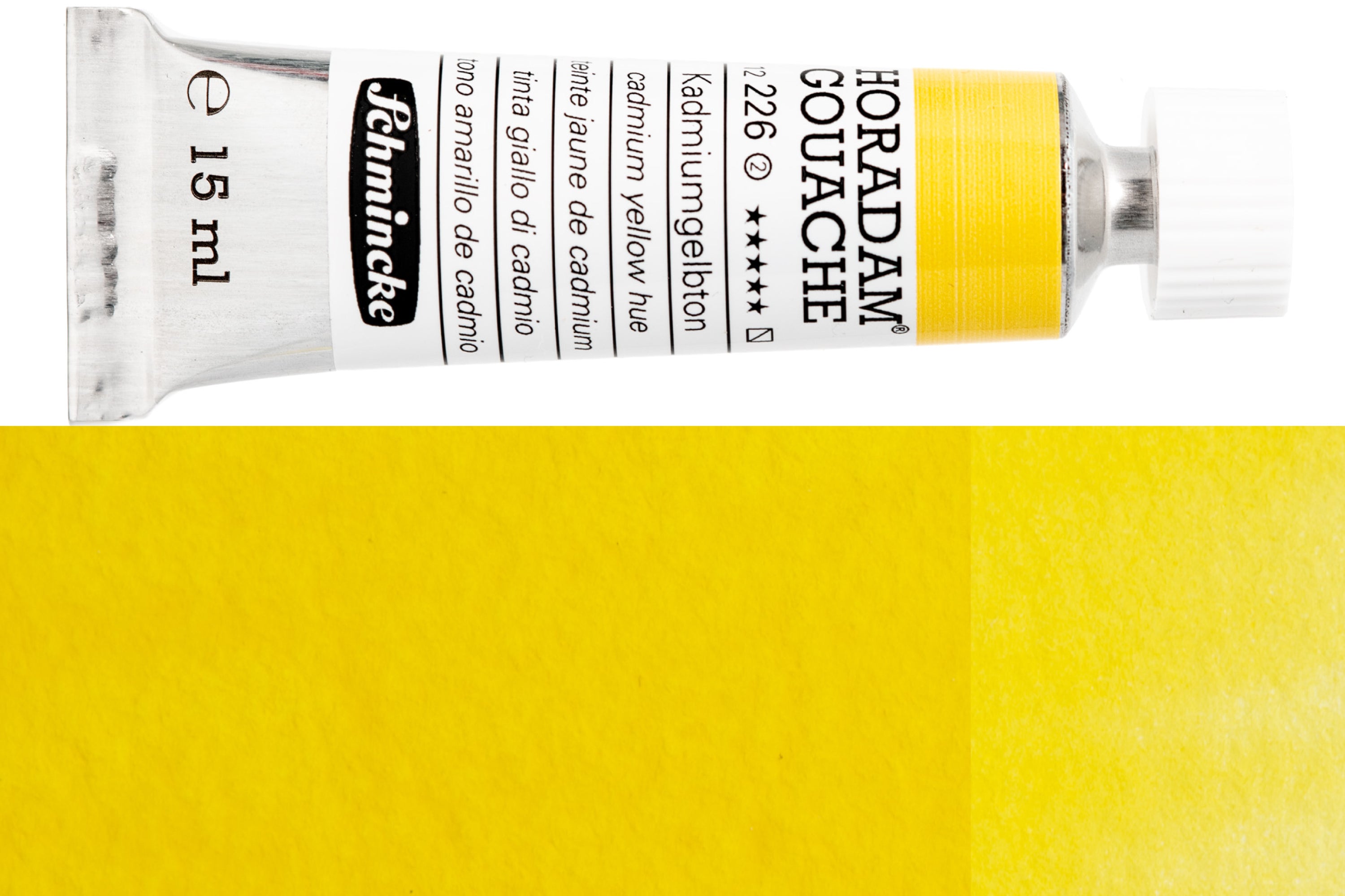 Schmincke - Horadam Gouache, 15 mL, #226 Cadmium Yellow Hue - St. Louis Art Supply