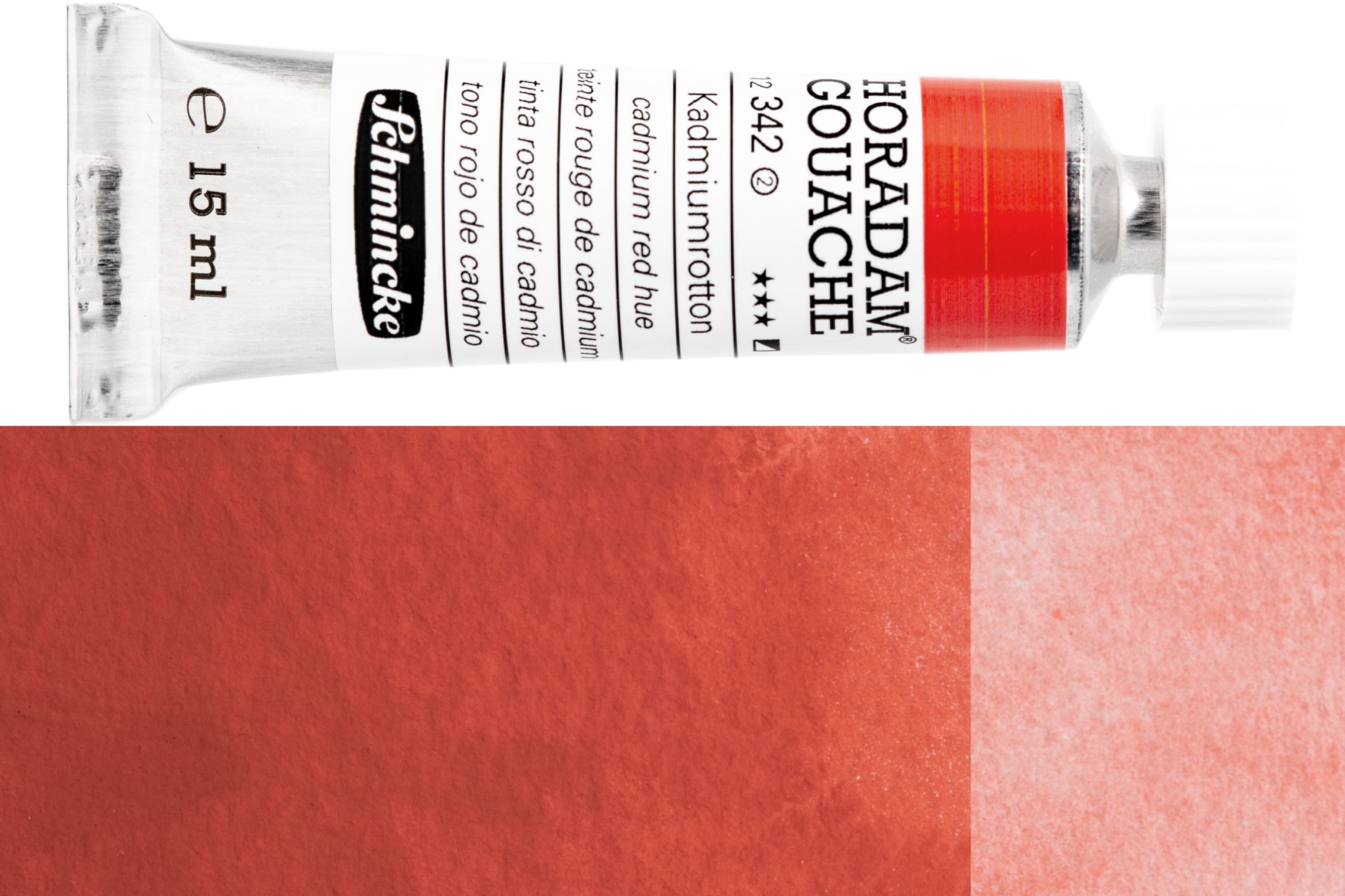 Schmincke - Horadam Gouache, 15 mL, #342 Cadmium Red Hue - St. Louis Art Supply