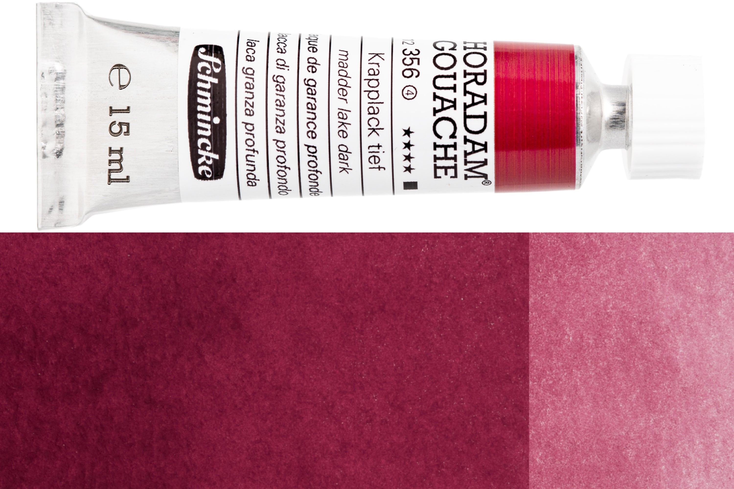 Schmincke - Horadam Gouache, 15 mL, #356 Madder Lake Dark - St. Louis Art Supply