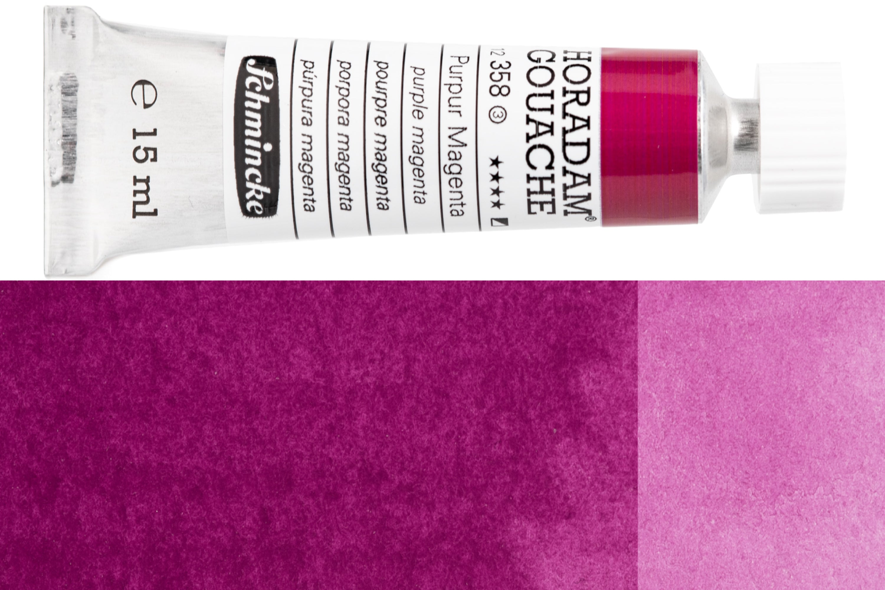 Schmincke - Horadam Gouache, 15 mL, #358 Purple Magenta - St. Louis Art Supply