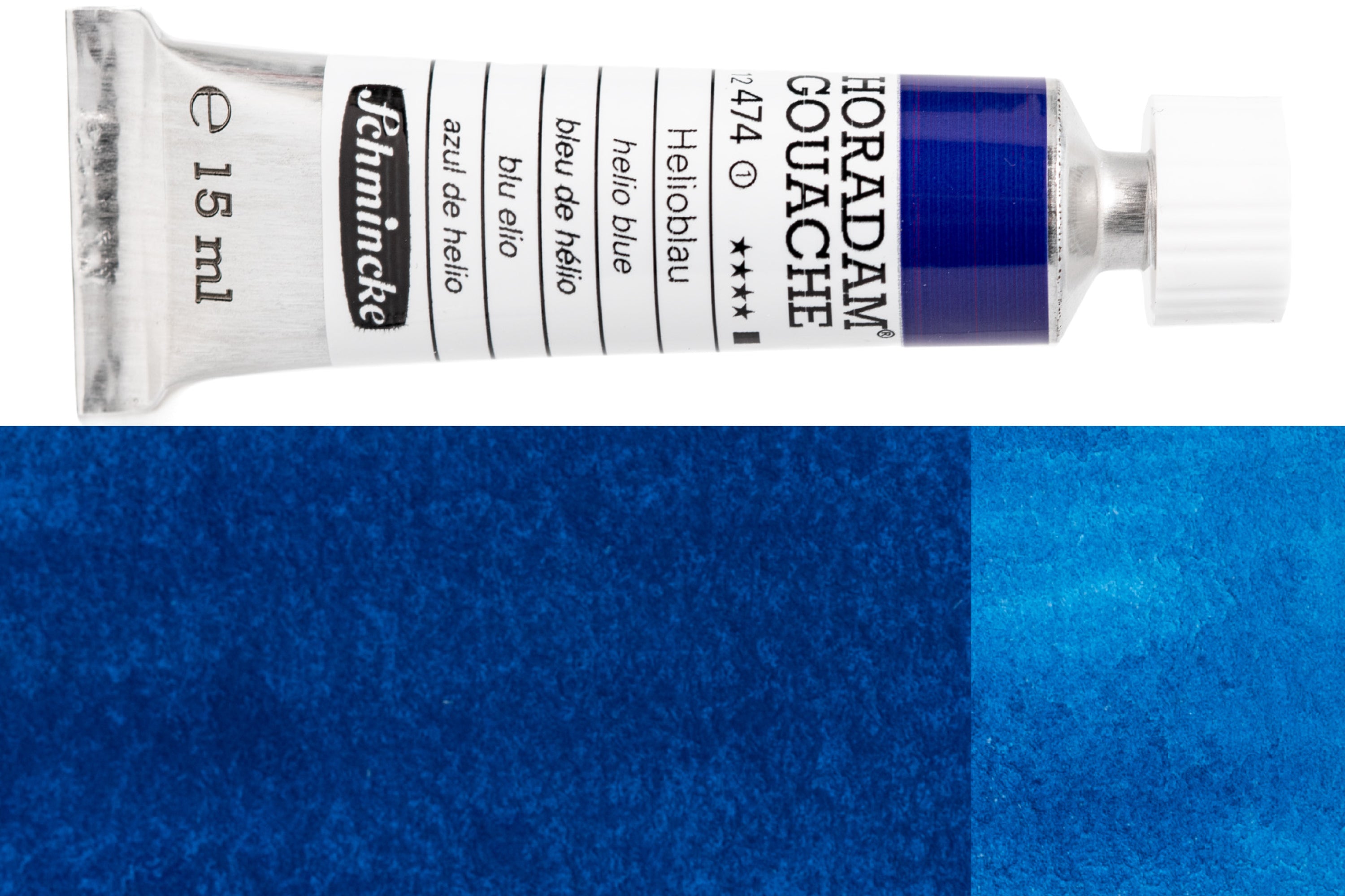 Schmincke - Horadam Gouache, 15 mL, #474 Helio Blue - St. Louis Art Supply