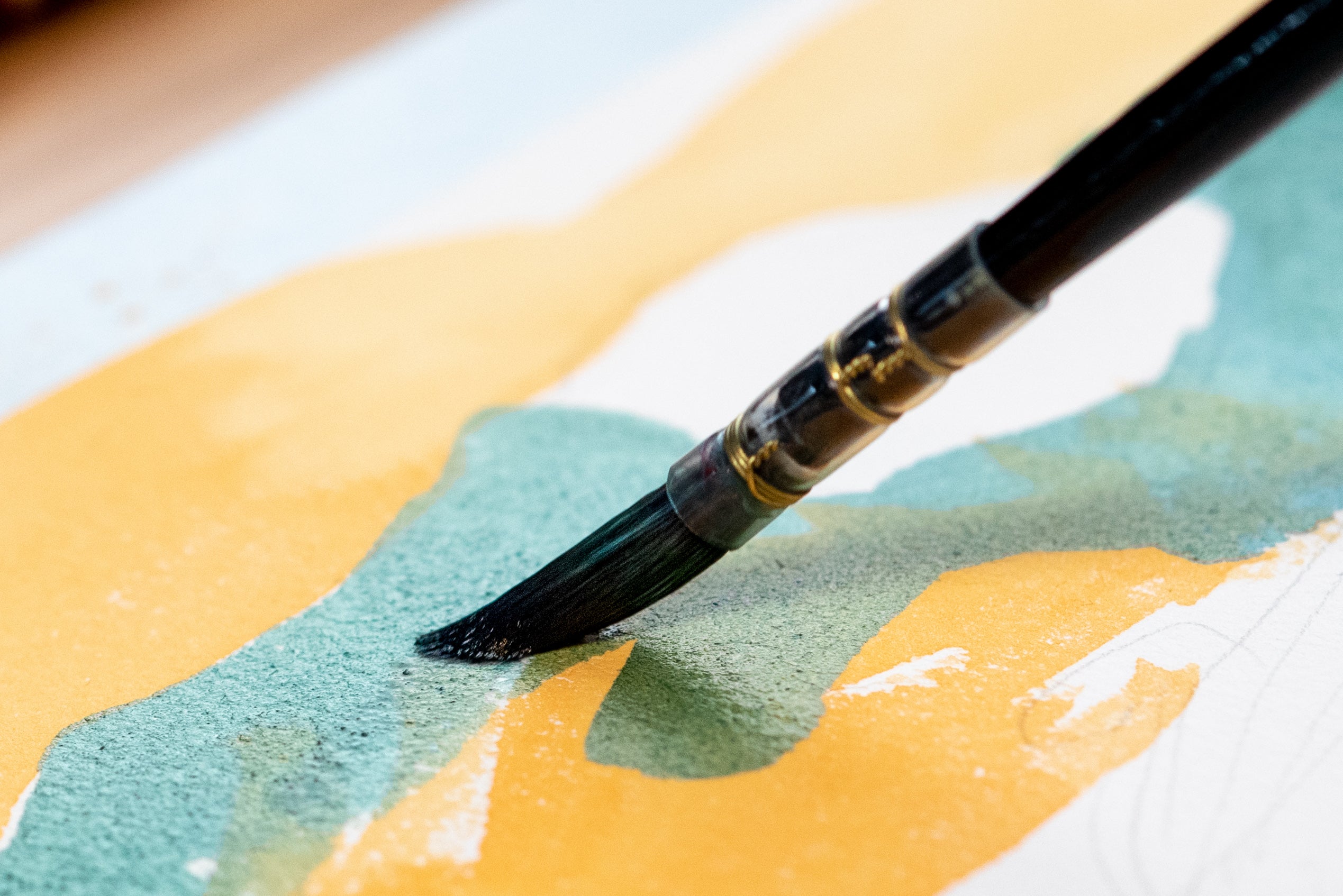 Schmincke - Horadam Watercolor Full Pan, #221 Jaune Brilliant Dark - St. Louis Art Supply