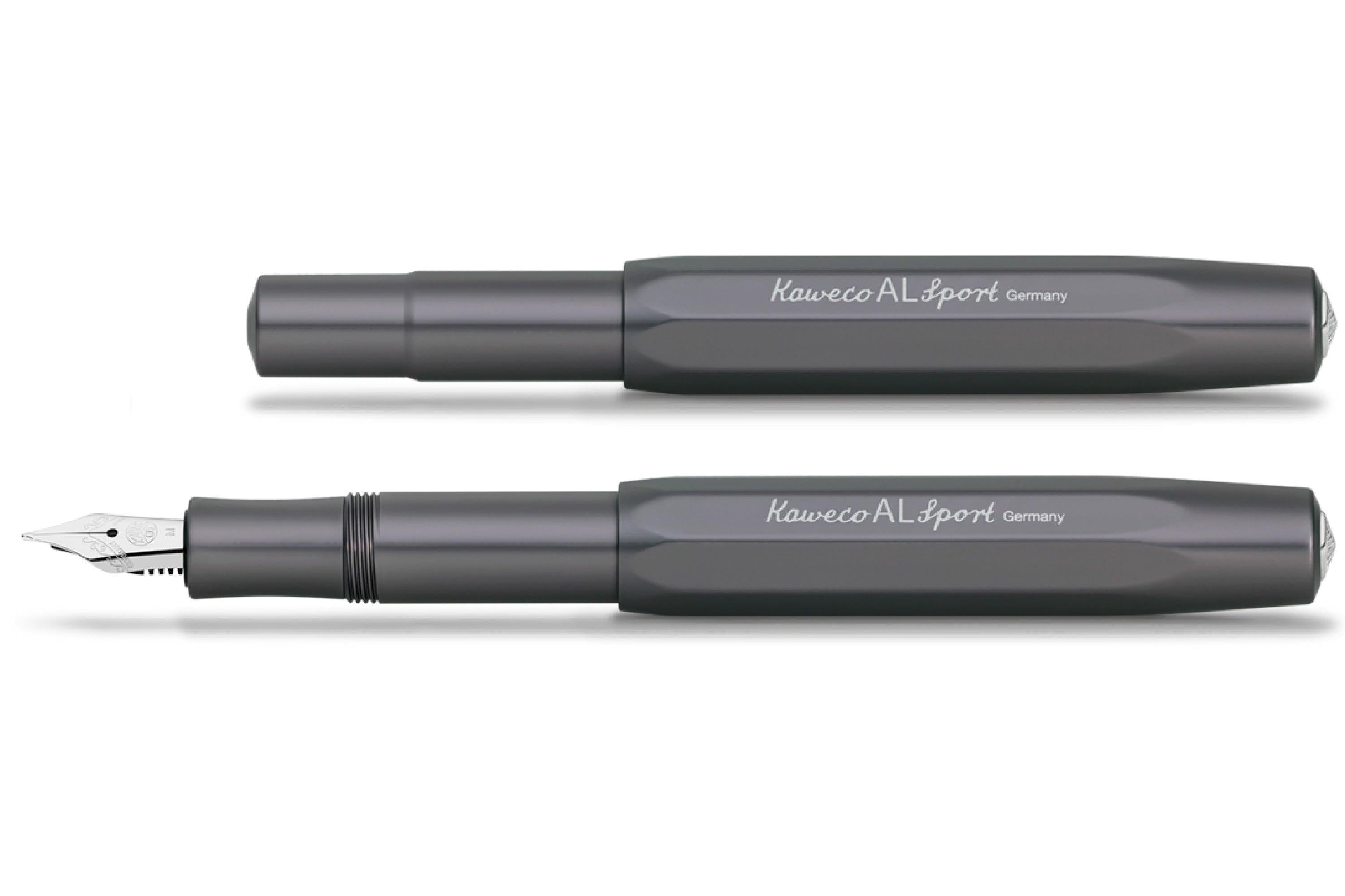 Kaweco - AL Sport Fountain Pen, Anthracite Grey - St. Louis Art Supply