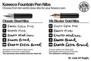 Kaweco - Skyline Sport Fountain Pen, Fox Orange - St. Louis Art Supply