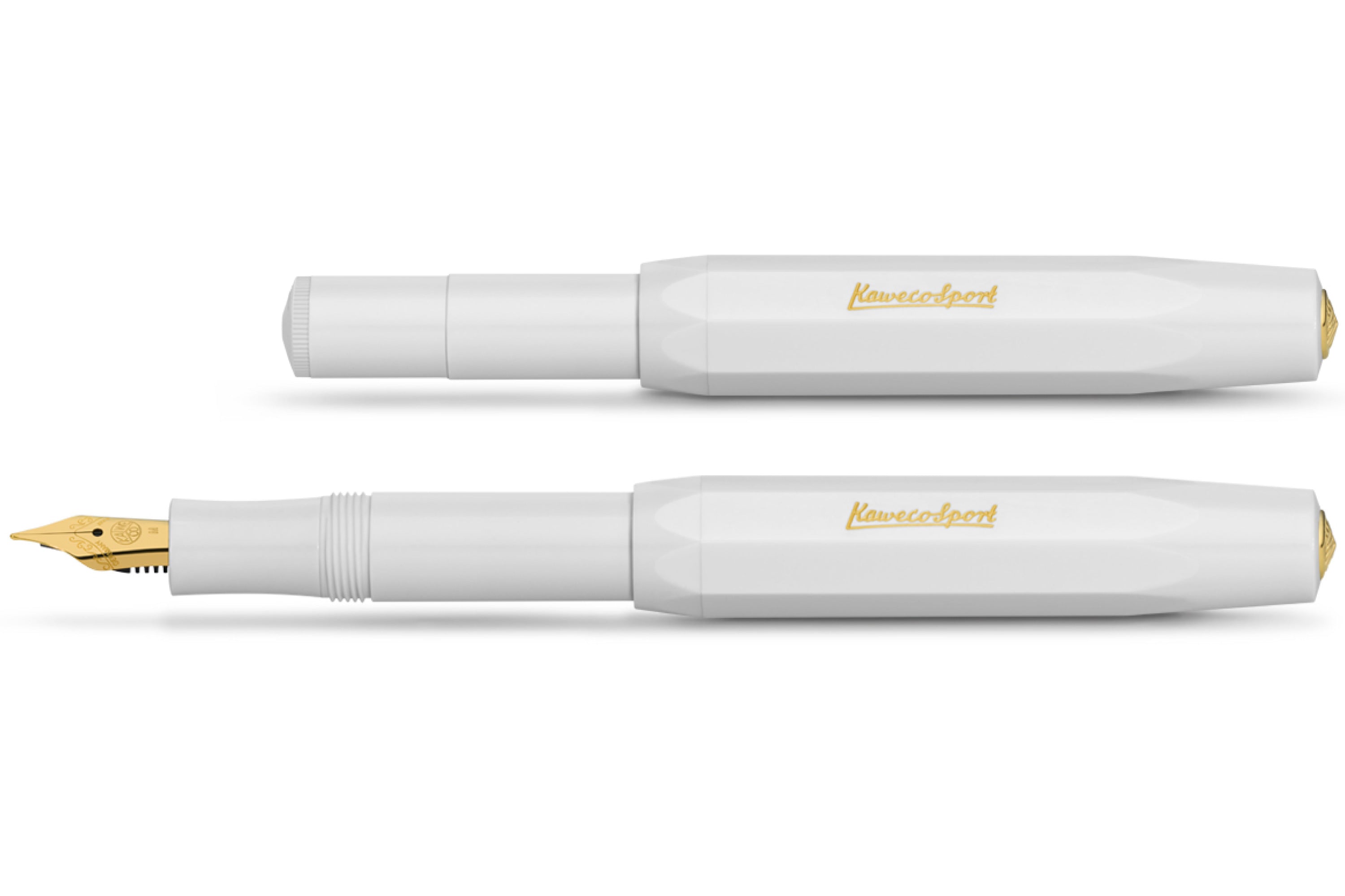 Kaweco - Classic Sport Fountain Pen, White - St. Louis Art Supply